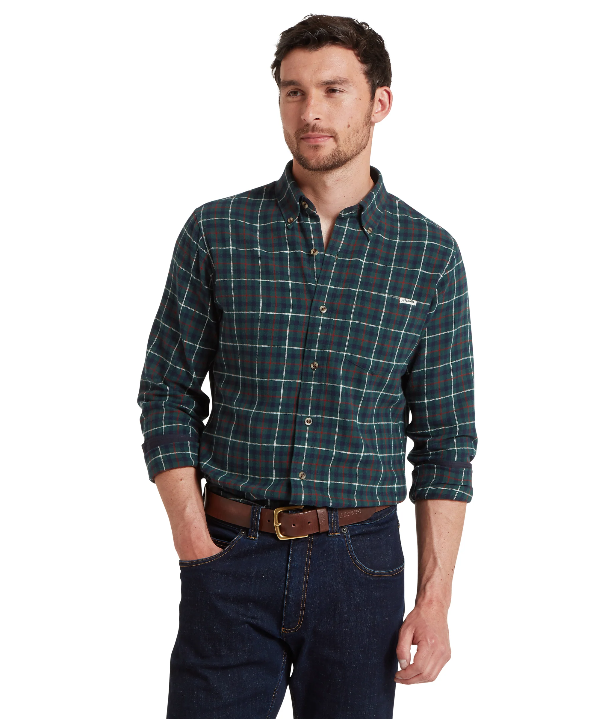 Akenham Shirt - Botanical Green - Image 2