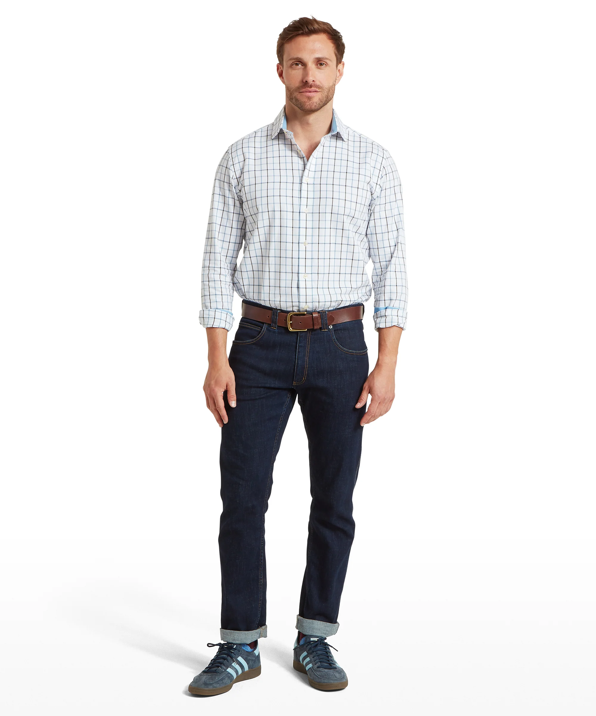 Baconsthorpe Tailored Shirt - Mountain Blue - Image 4