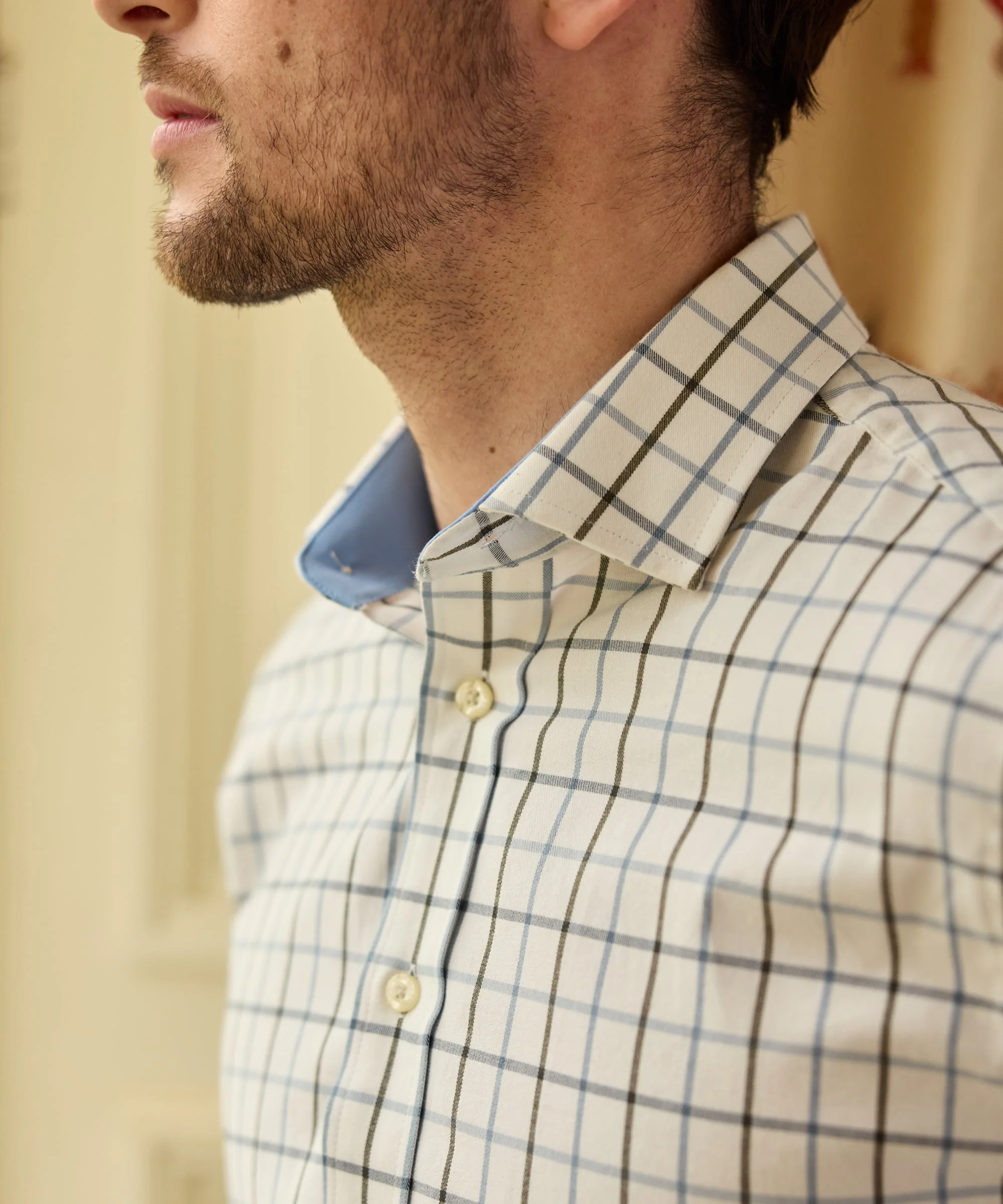 Baconsthorpe Tailored Shirt - Mountain Blue - Image 8
