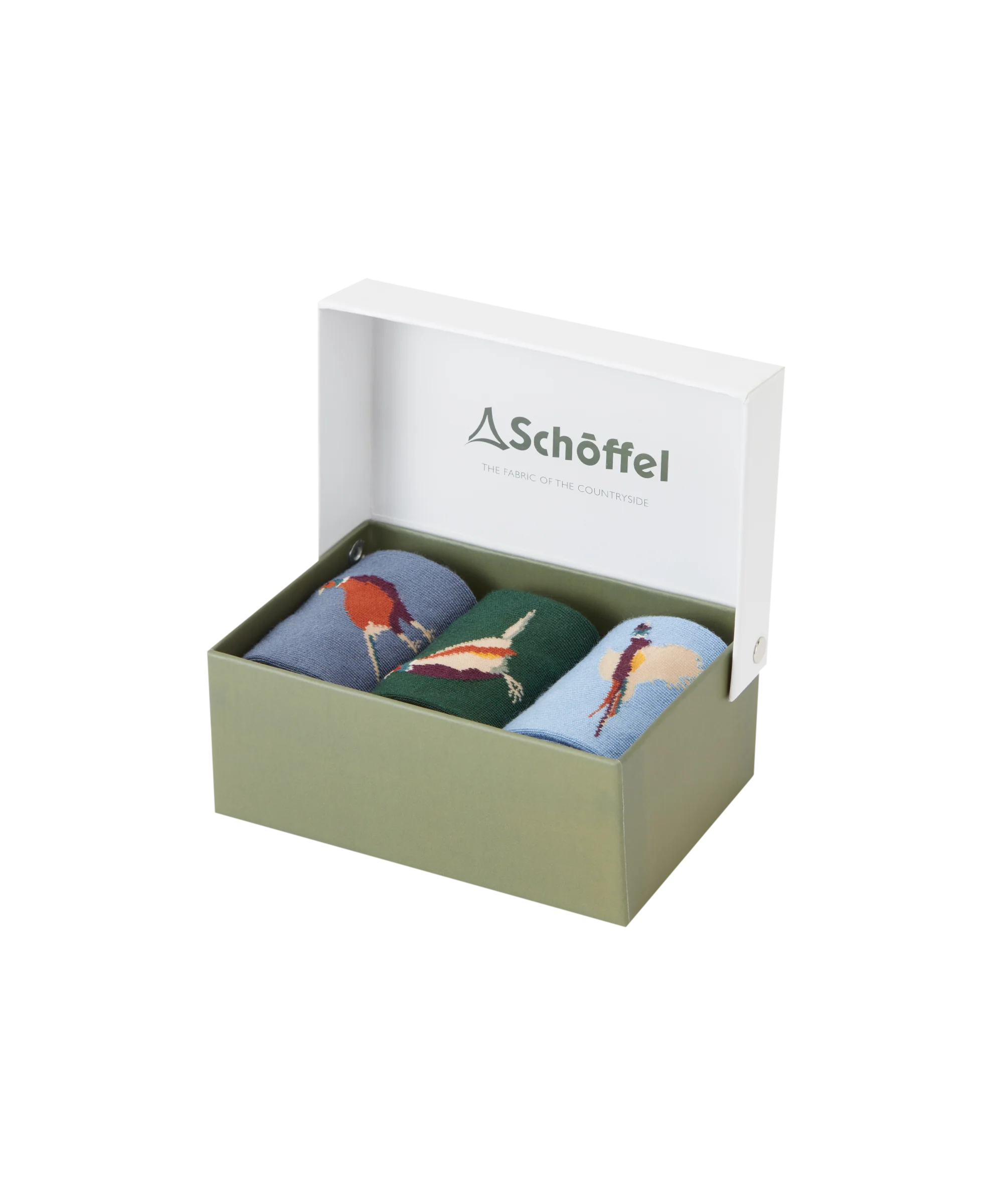 Men's Bamboo Sock (Box Of 3) - Pheasant Mix - Image 2