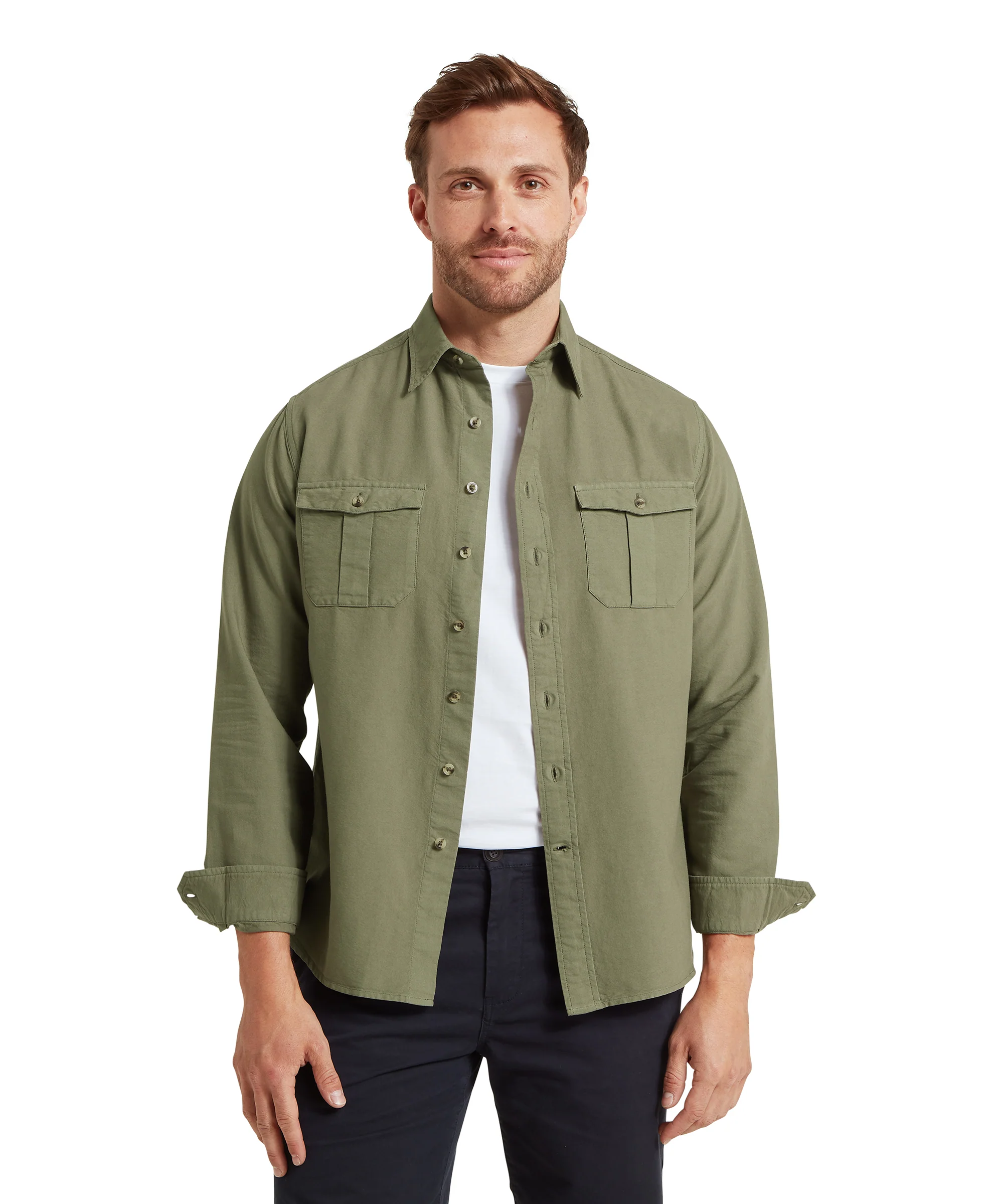 Battlesbridge Shirt - Beetle Green - Image 2