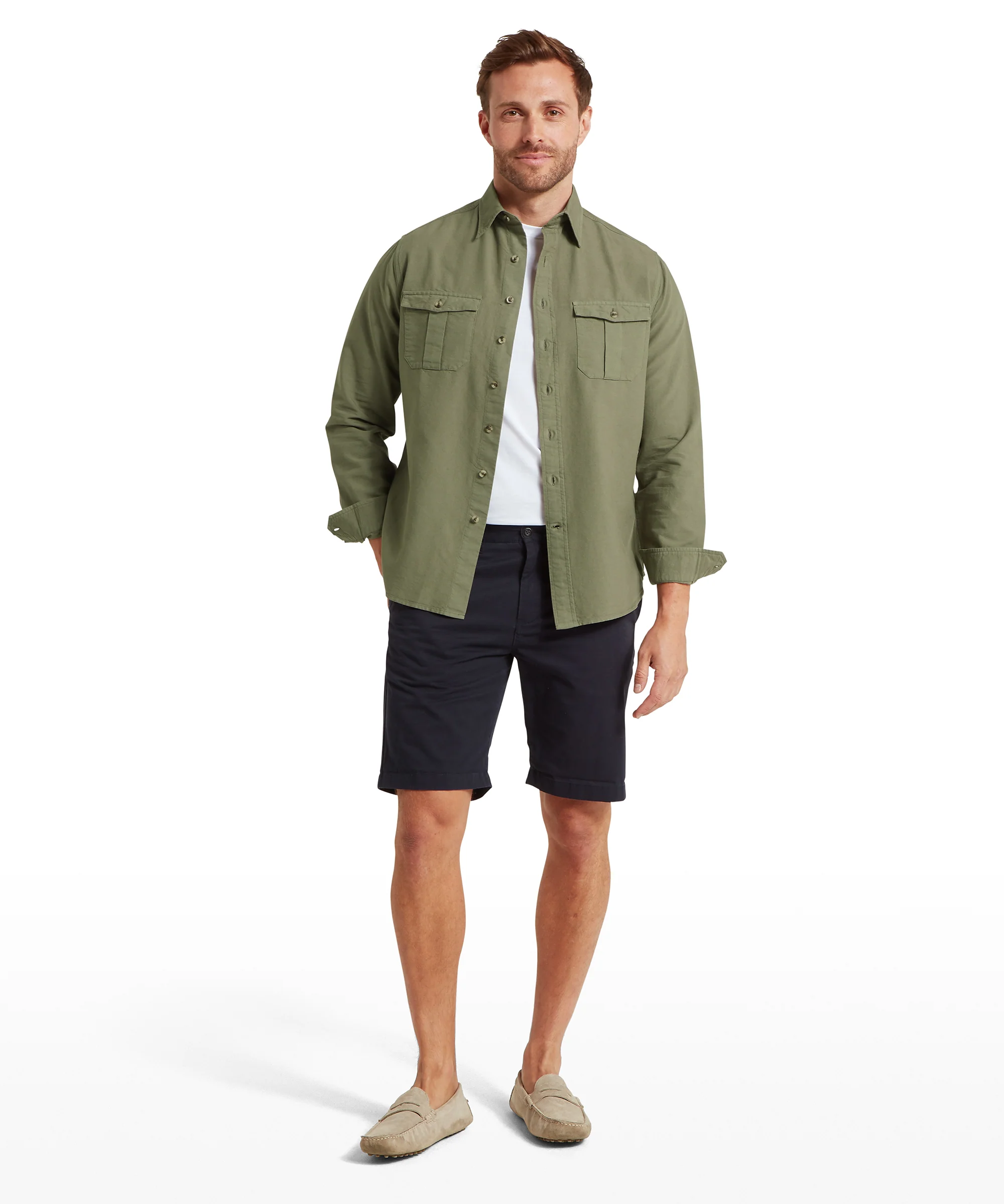 Battlesbridge Shirt - Beetle Green - Image 3