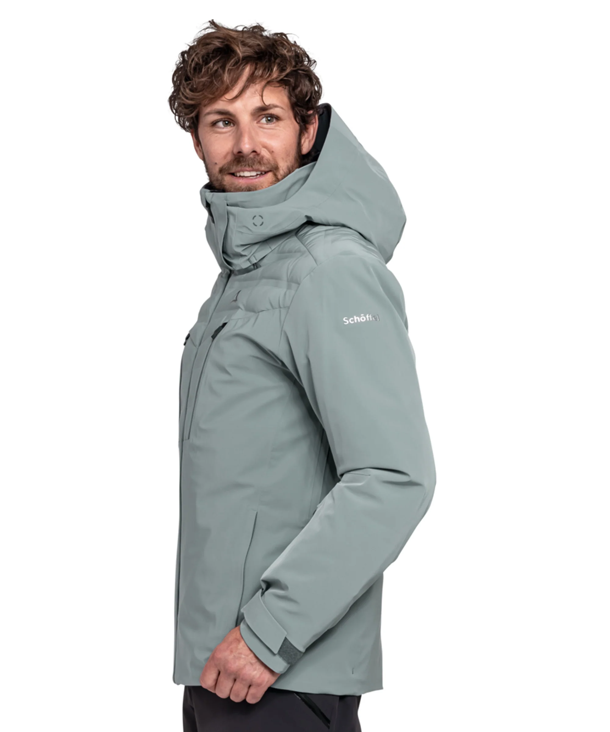 Men's Bossons Jacket - Steel Grey - Image 3