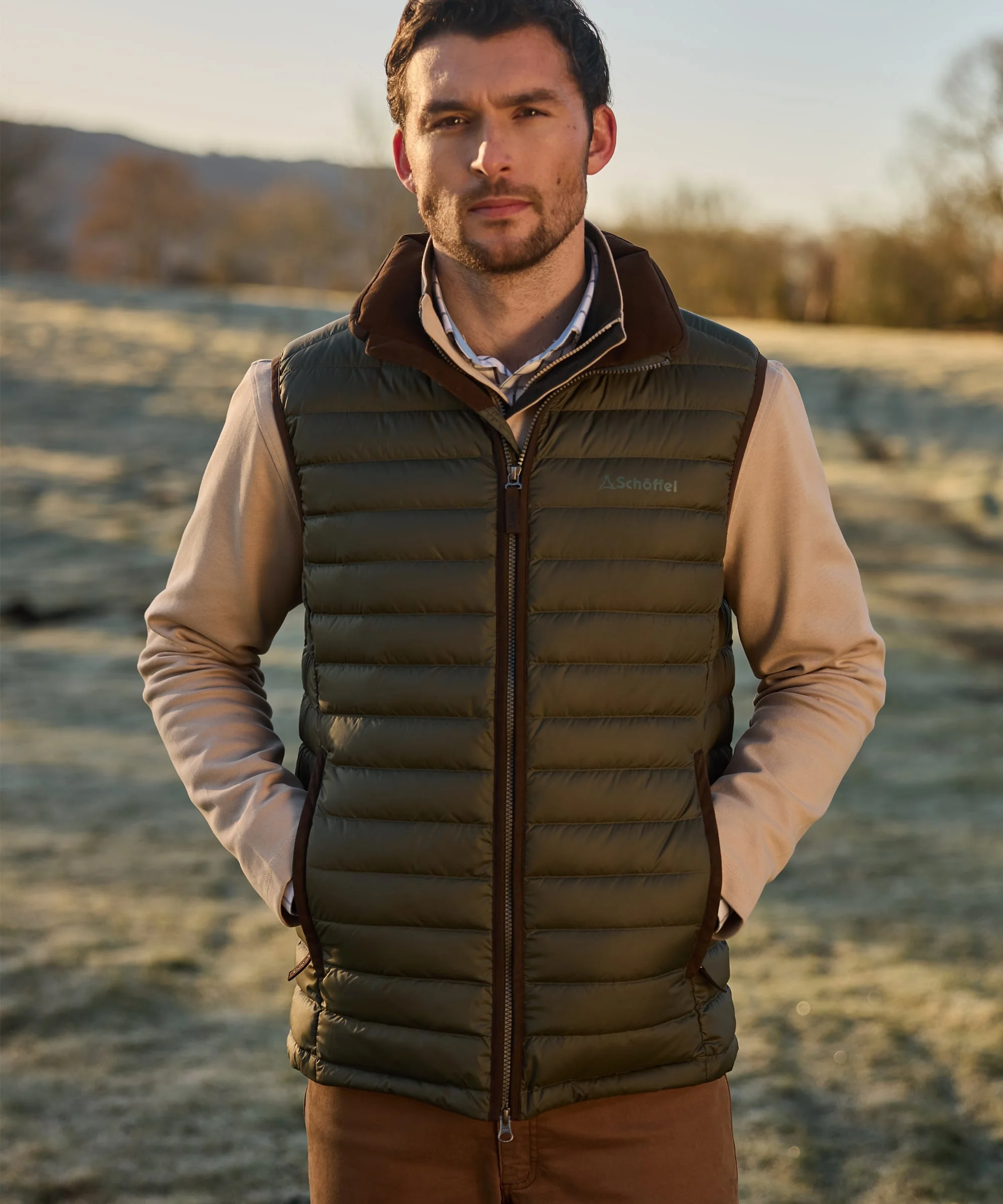 Bowden Down Gilet - Woodland - Image 2