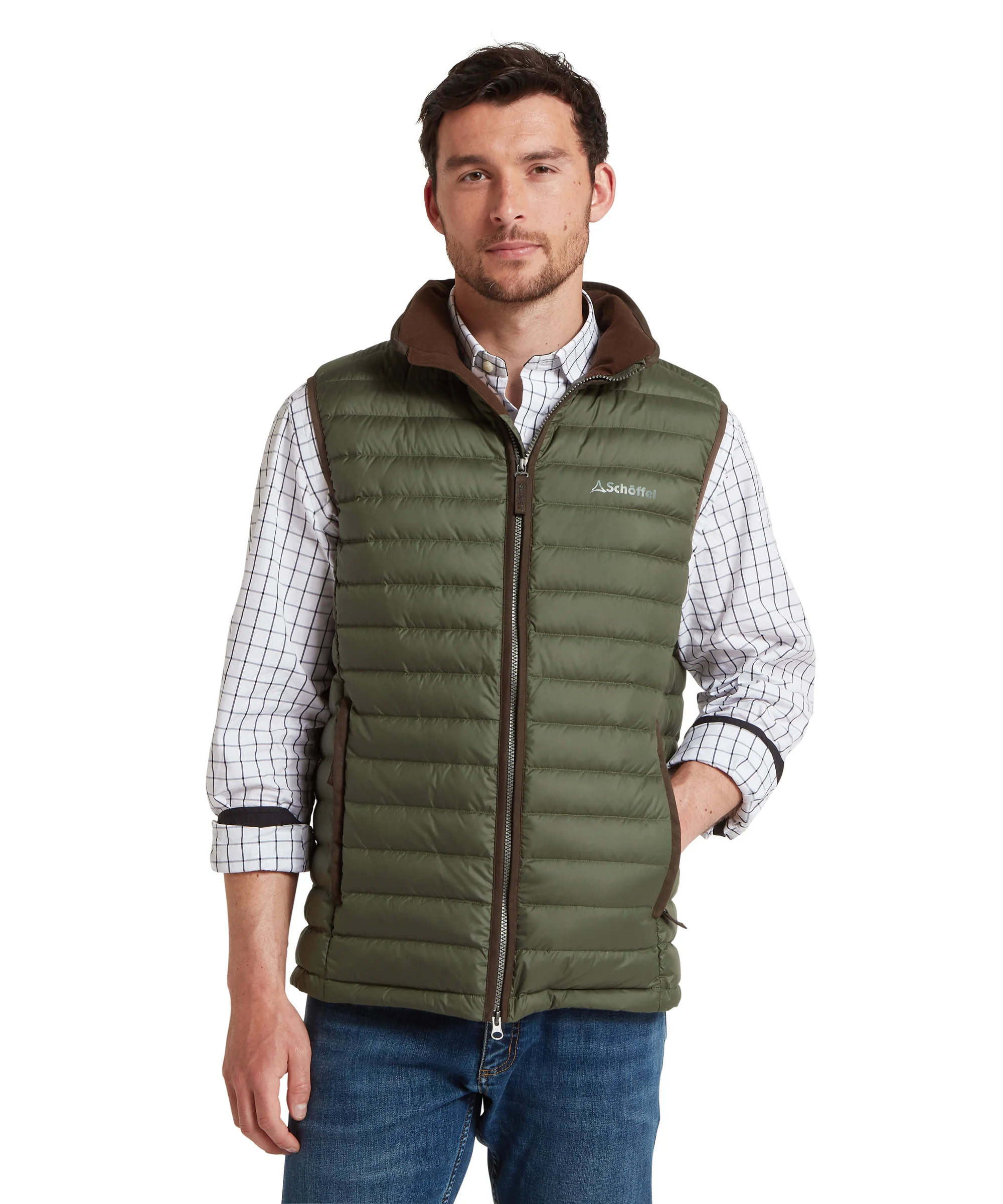 Bowden Down Gilet - Woodland - Image 3