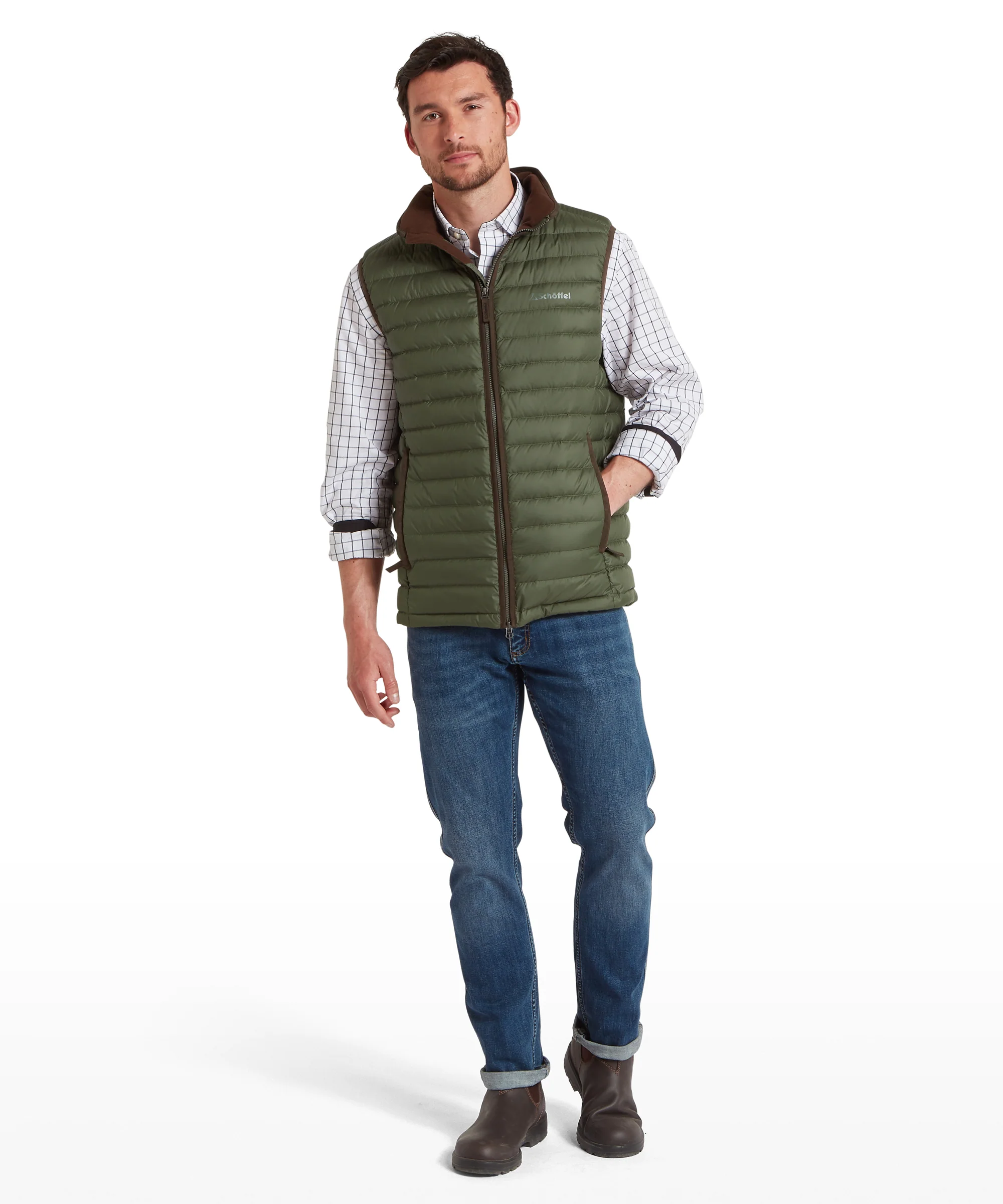 Bowden Down Gilet - Woodland - Image 4