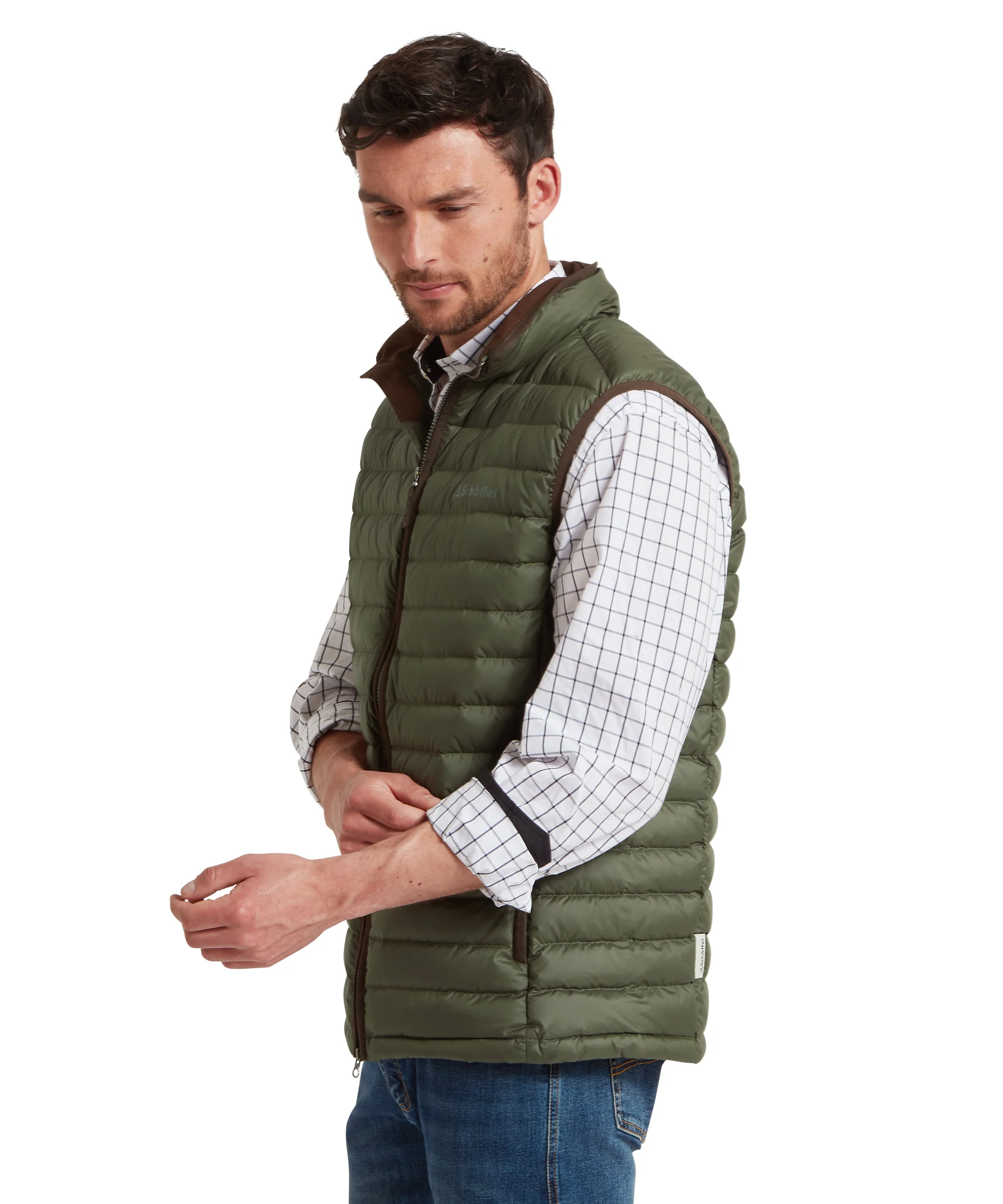 Bowden Down Gilet - Woodland - Image 5