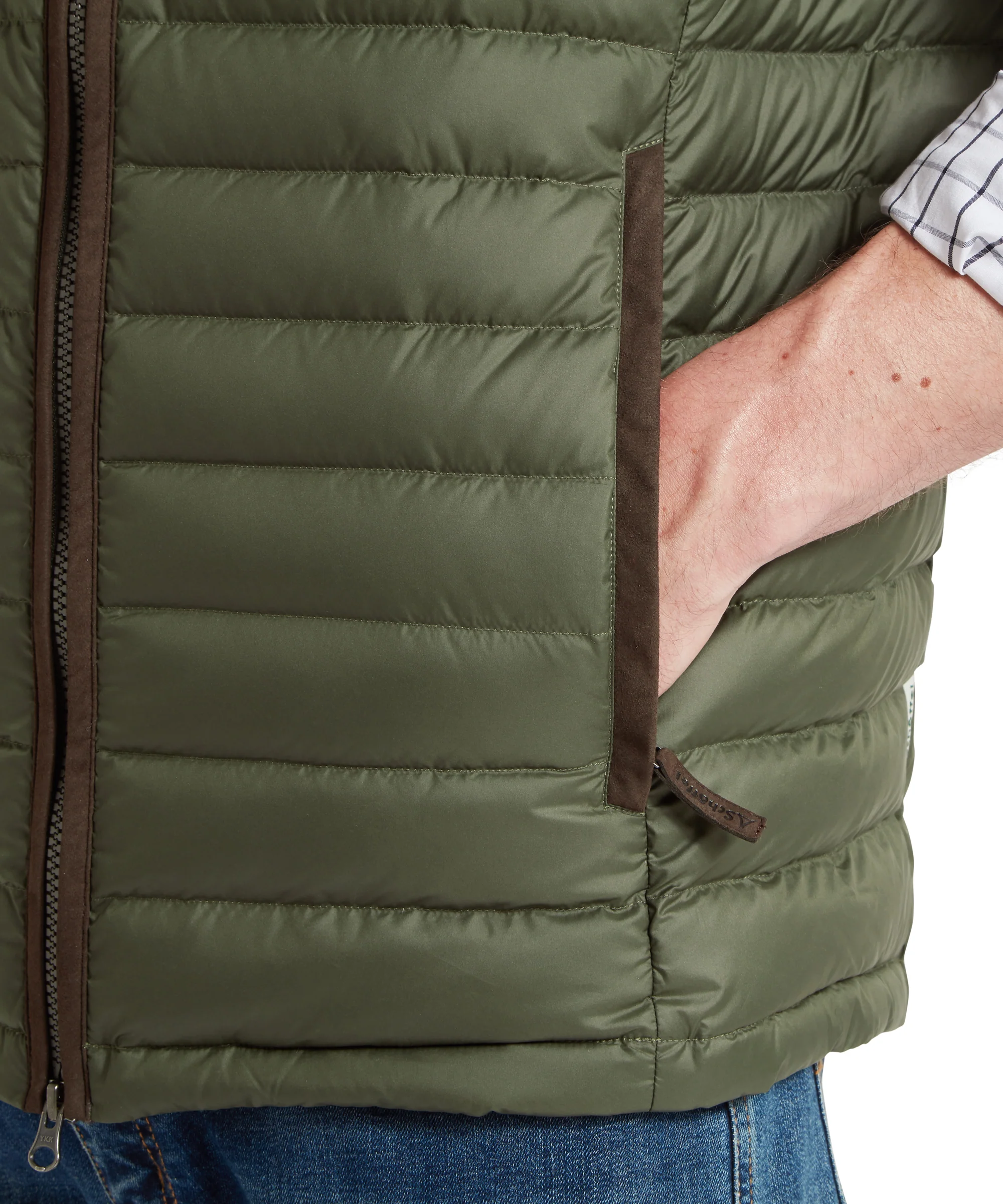 Bowden Down Gilet - Woodland - Image 8