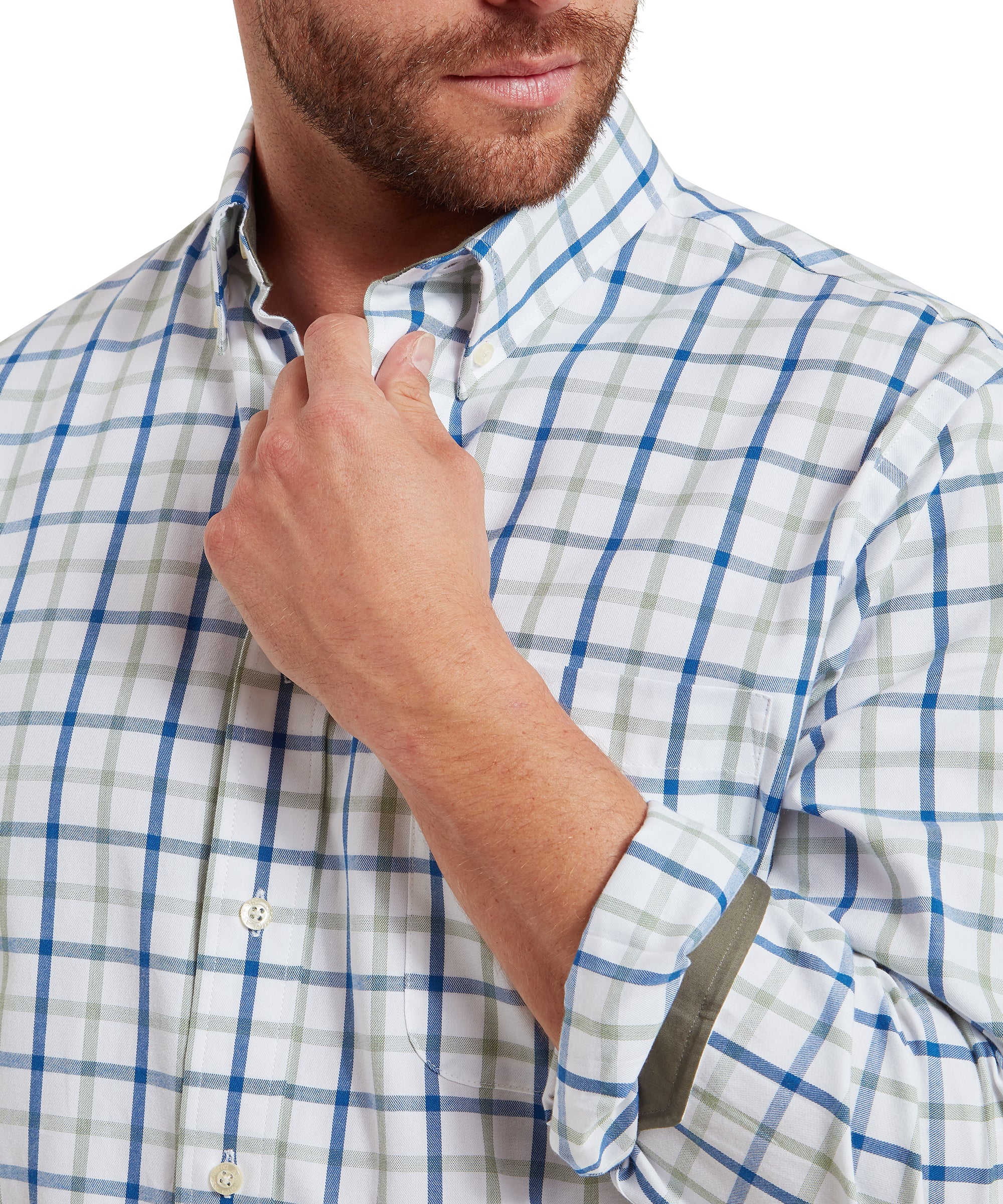 Brancaster Classic Shirt - Moss Check - Image 6