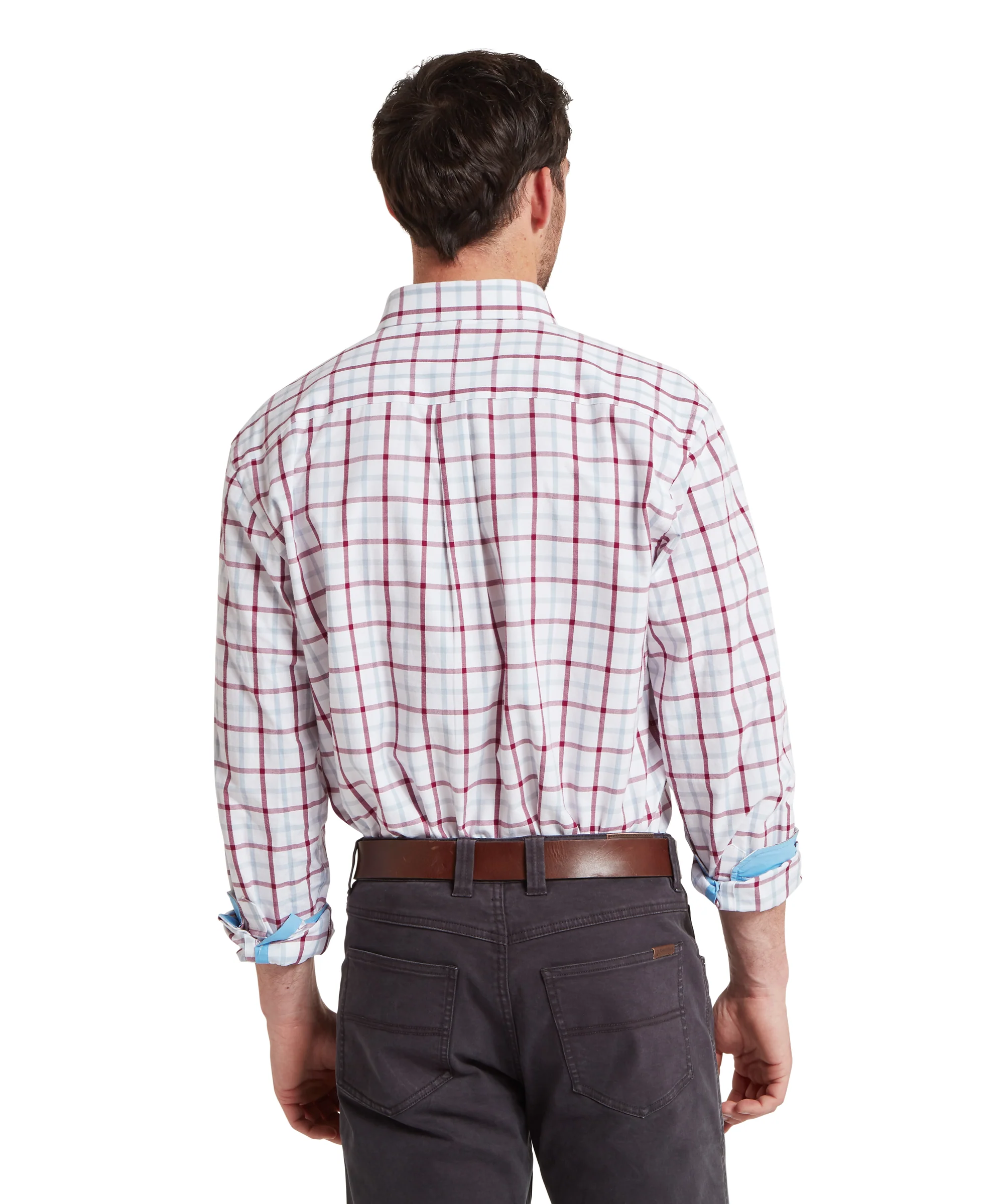 Brancaster Classic Shirt - Mountain Blue Check - Image 5