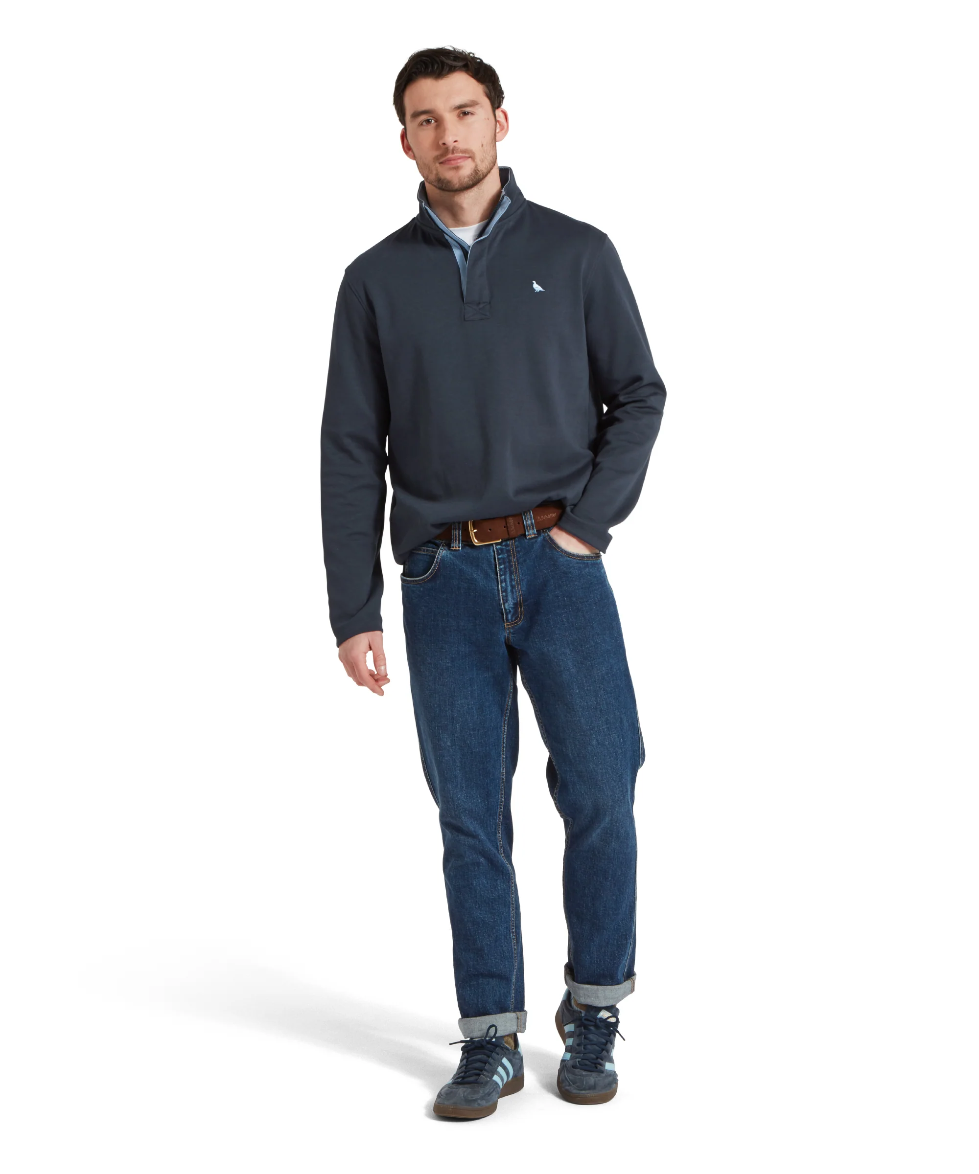 Branscombe Cove Sweatshirt - Dark Blueberry - Image 3