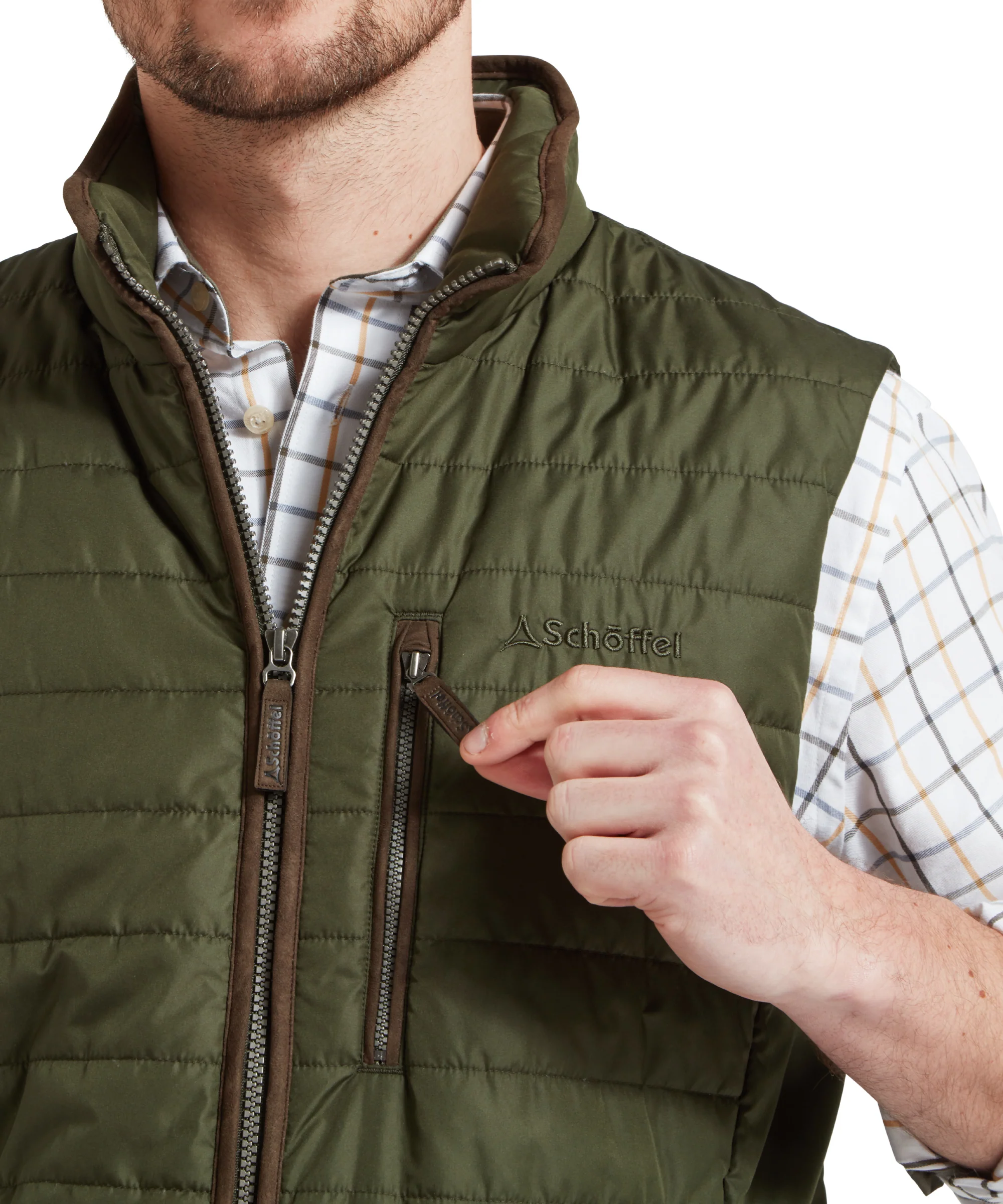 Brora Gilet - Forest - Image 6