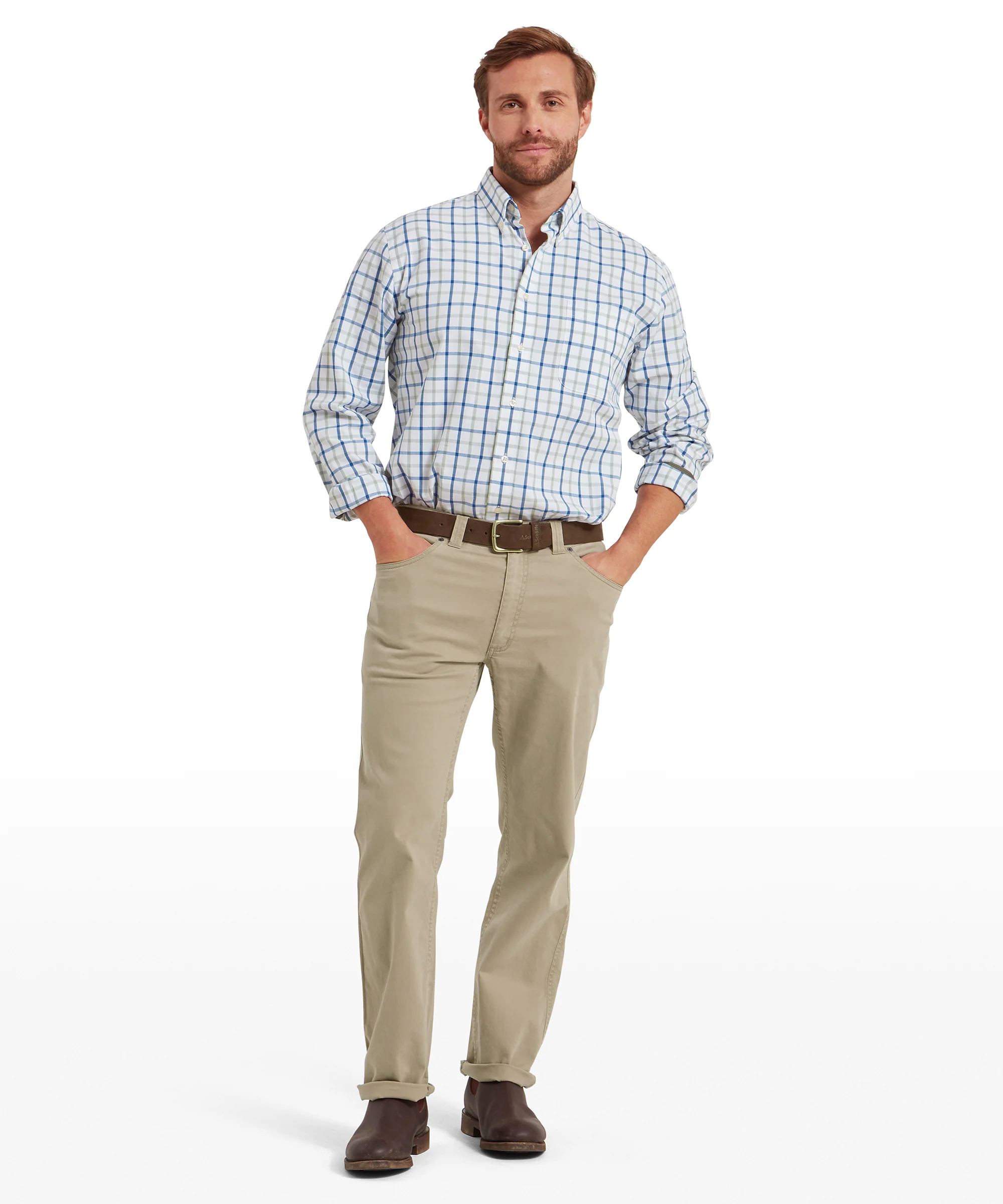 Canterbury 5 Pocket Jean - Camel - Image 3