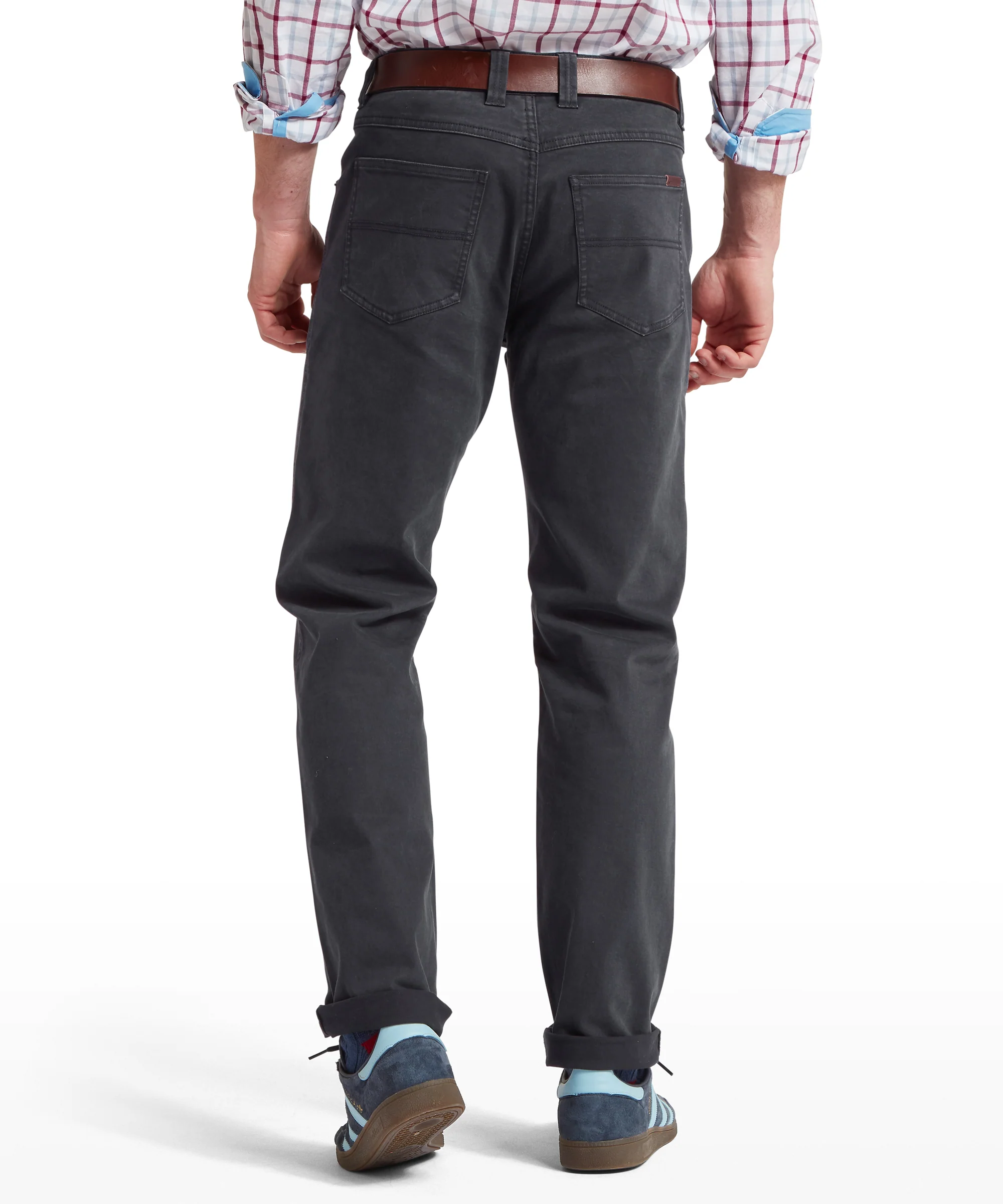 Canterbury 5 Pocket Jean - Charcoal - Image 4