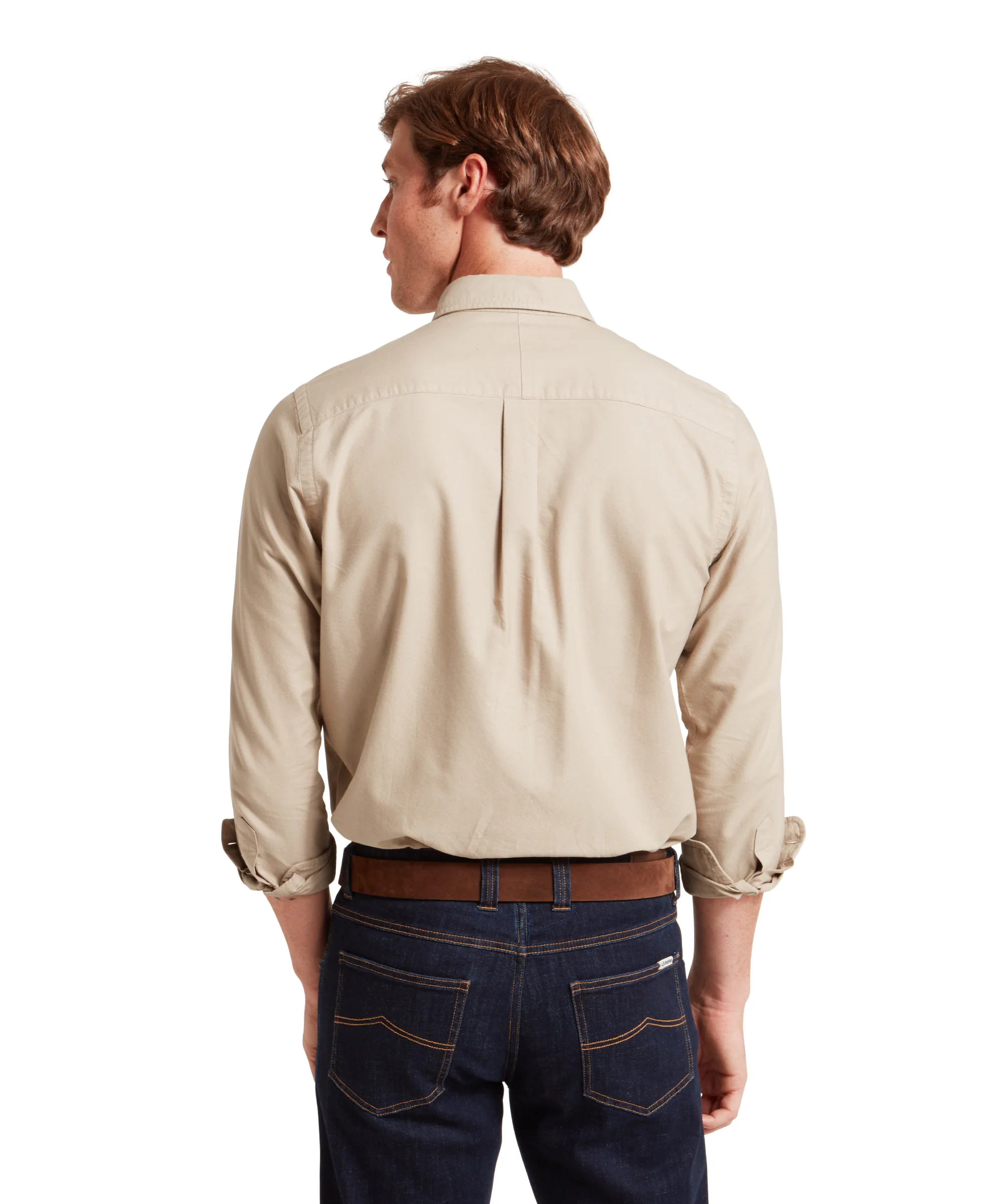 Cavendish Oxford Shirt - Cobblestone - Image 5