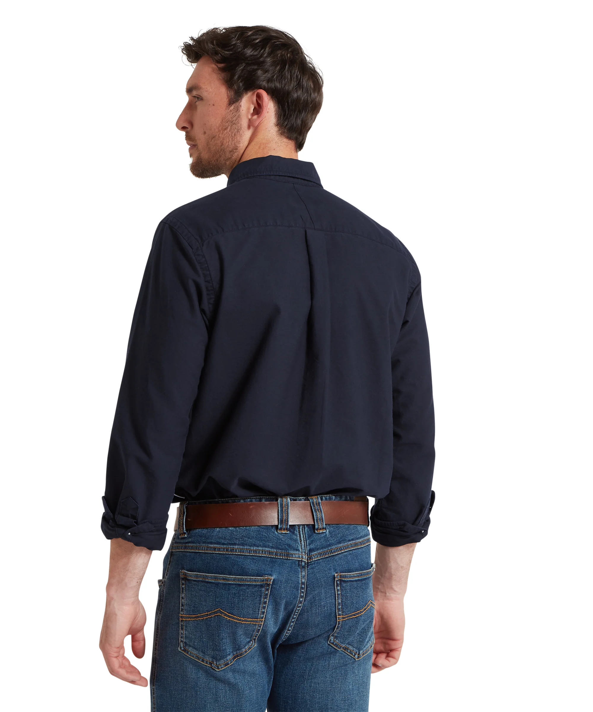 Cavendish Oxford Shirt - Navy - Image 5