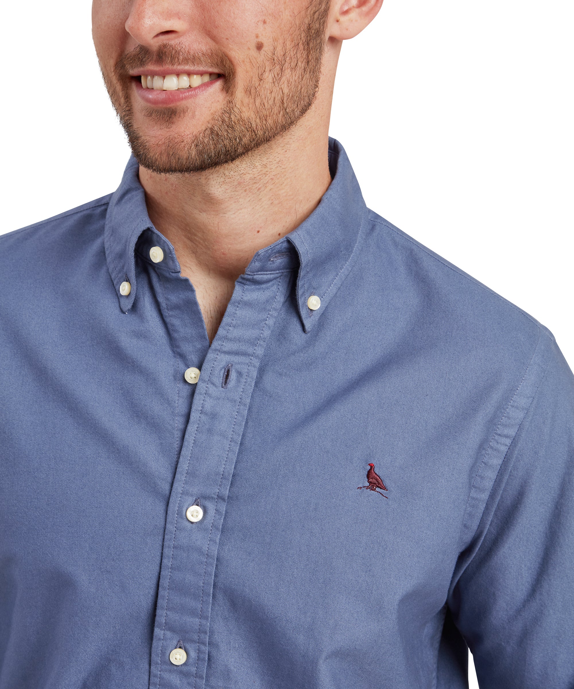 Cavendish Oxford Shirt - Vintage Navy - Image 6