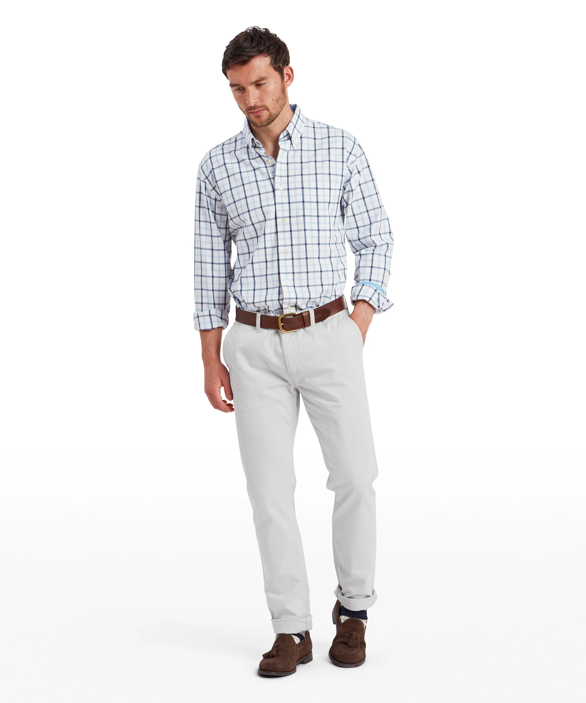 Chichester Chinos - Cloud - Image 3