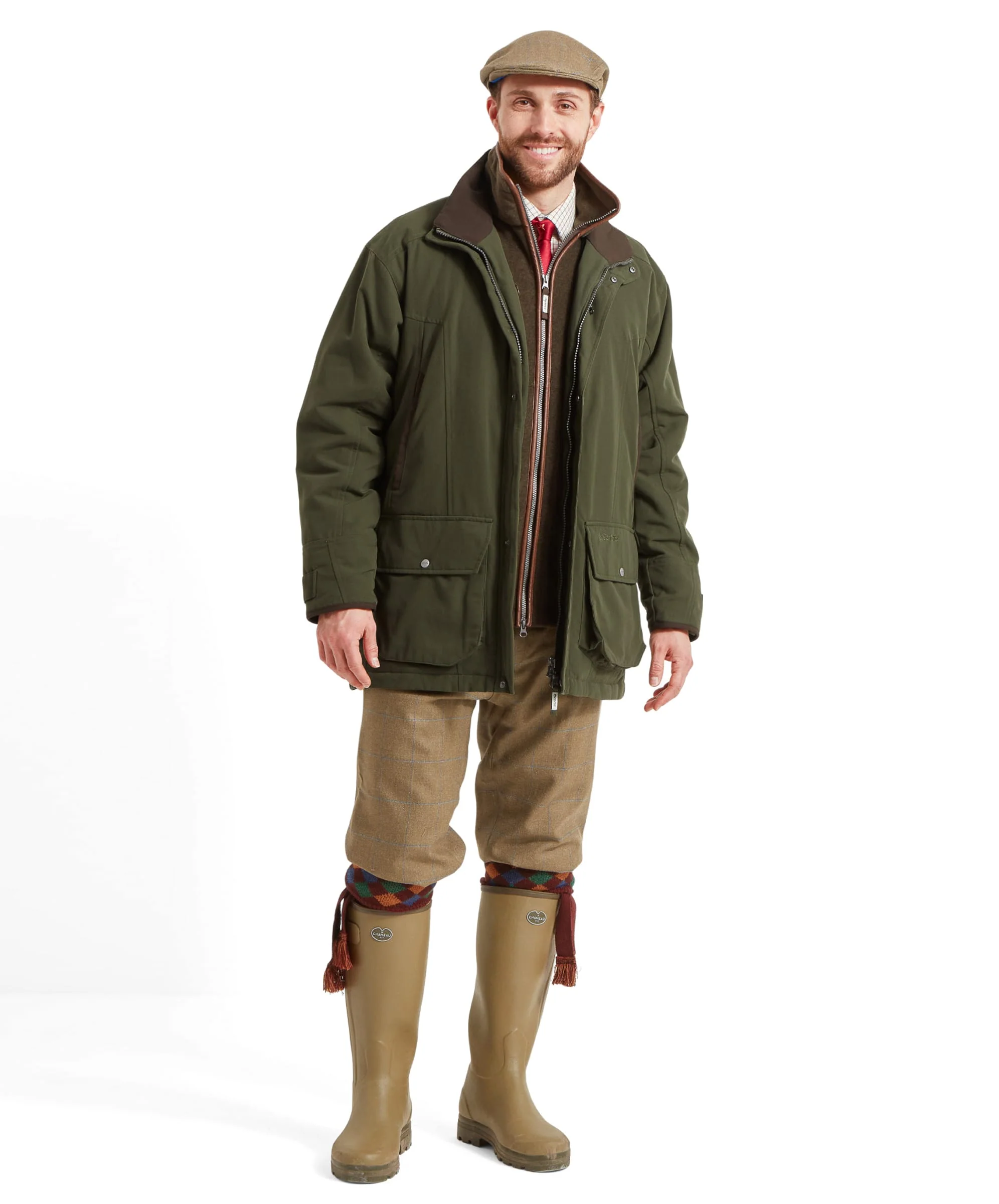 Ptarmigan Classic Coat - Hunter Green - Image 10
