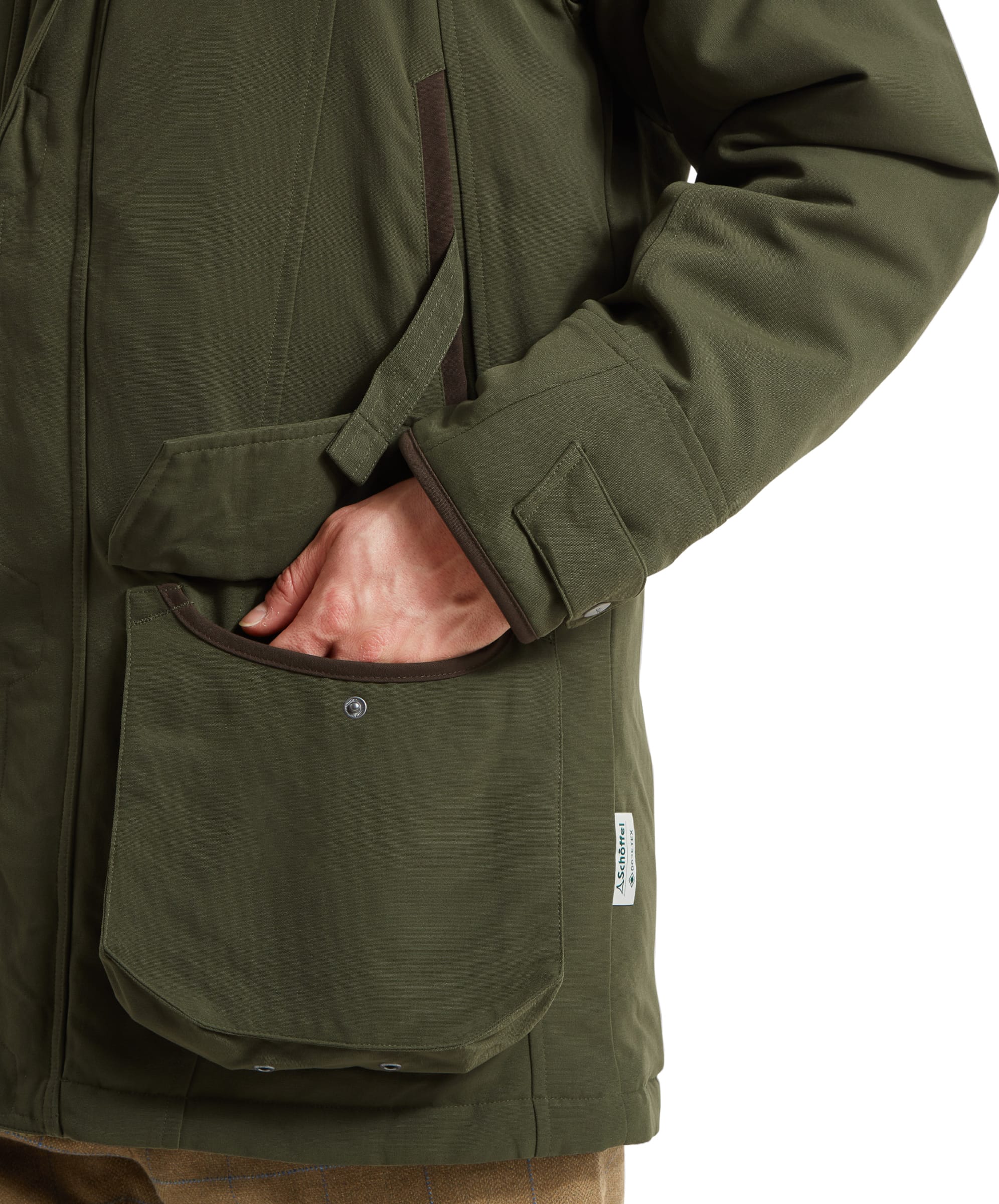 Ptarmigan Classic Coat - Hunter Green - Image 8