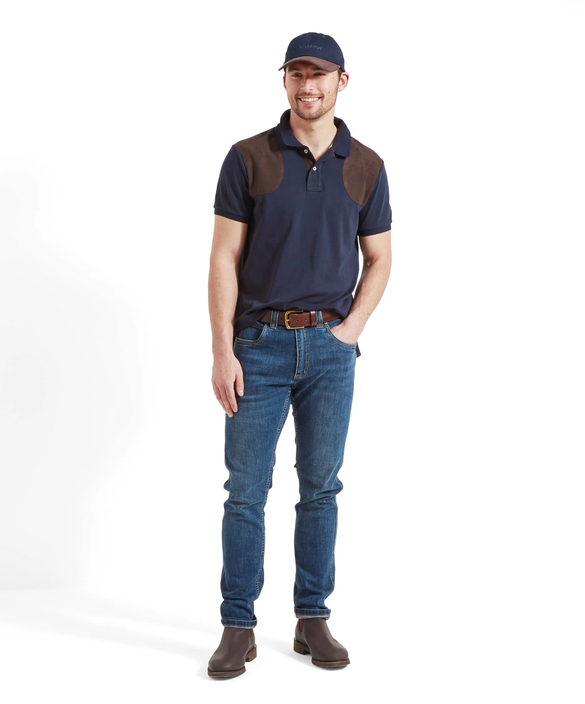 Cordoba Polo Shirt - Navy - Image 3