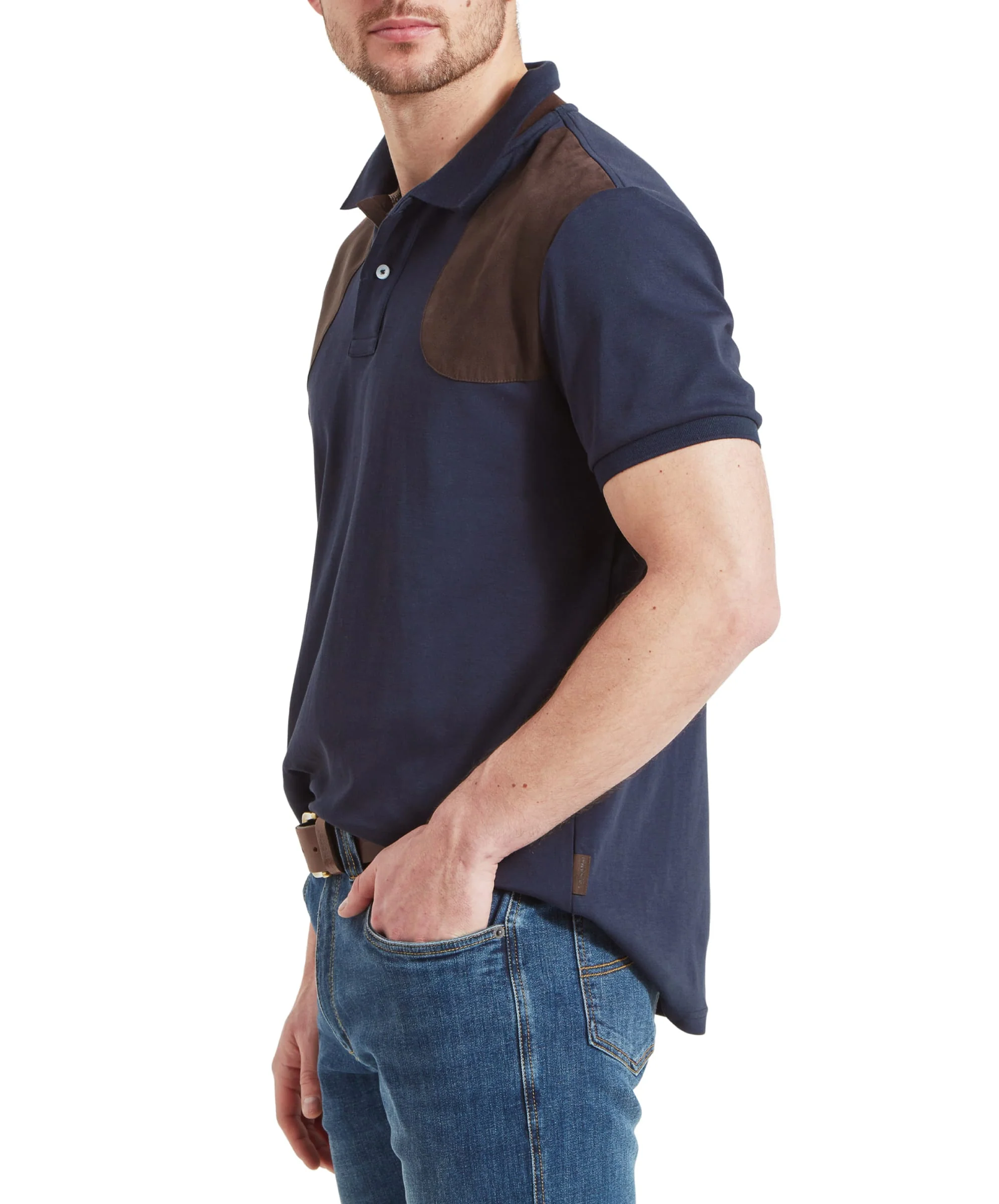 Cordoba Polo Shirt - Navy - Image 4
