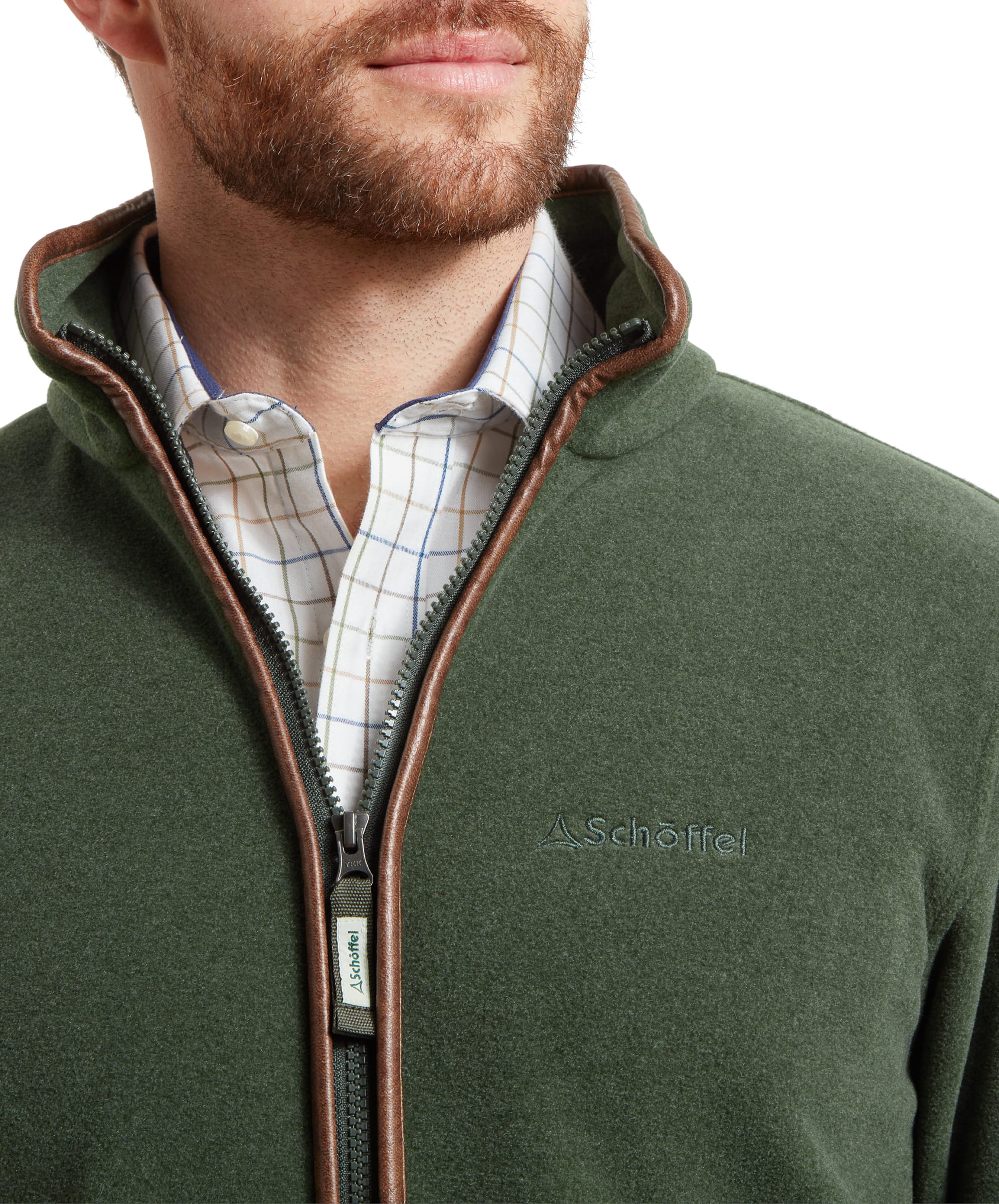 Cottesmore Fleece Jacket - Cedar Green - Image 6