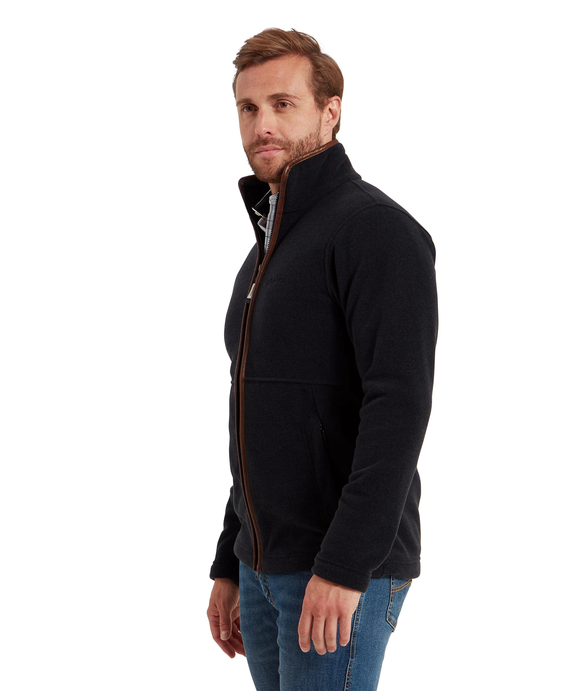 Cottesmore Fleece Jacket - Gunmetal - Image 4