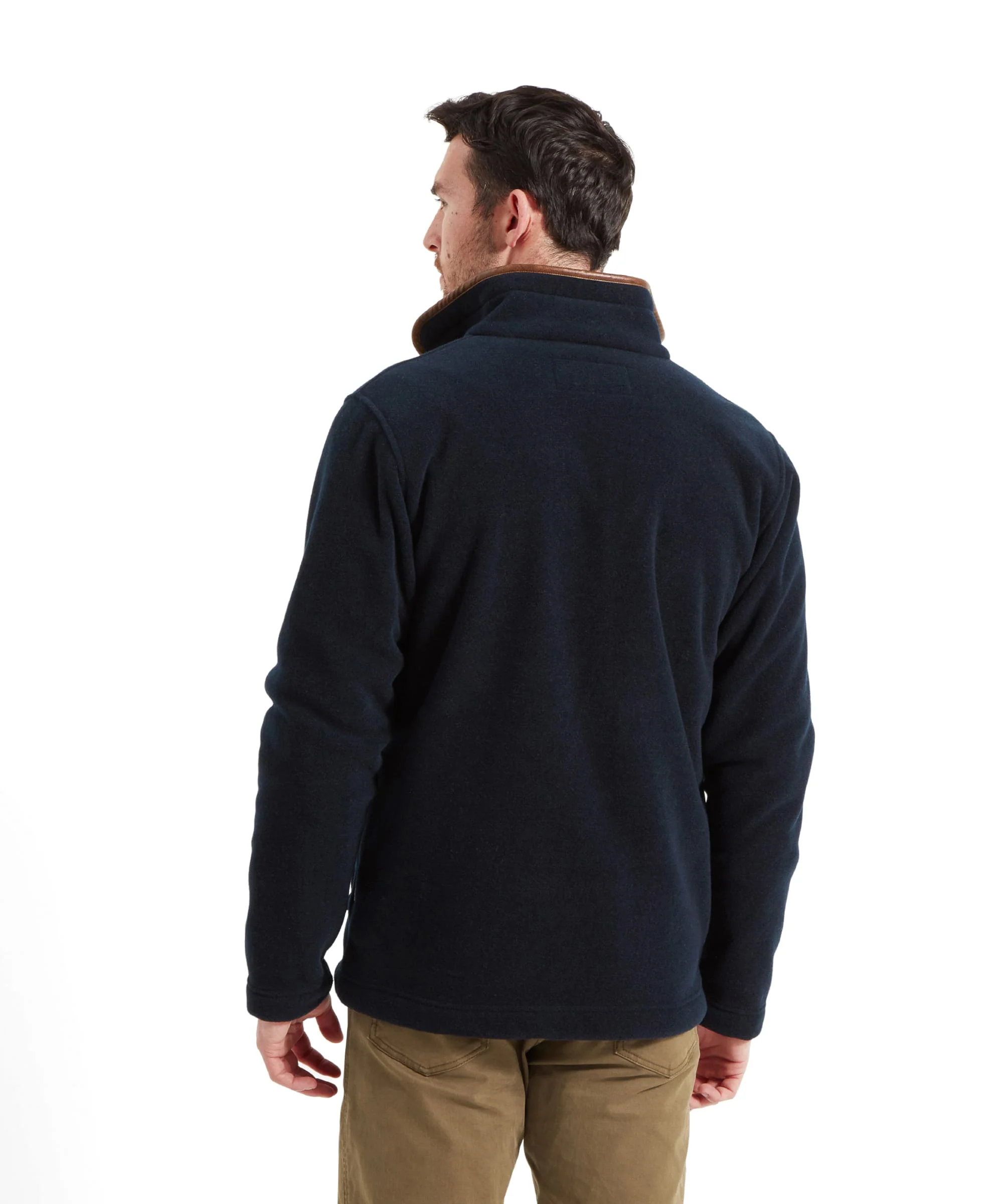 Cottesmore Fleece Jacket - Navy - Image 5