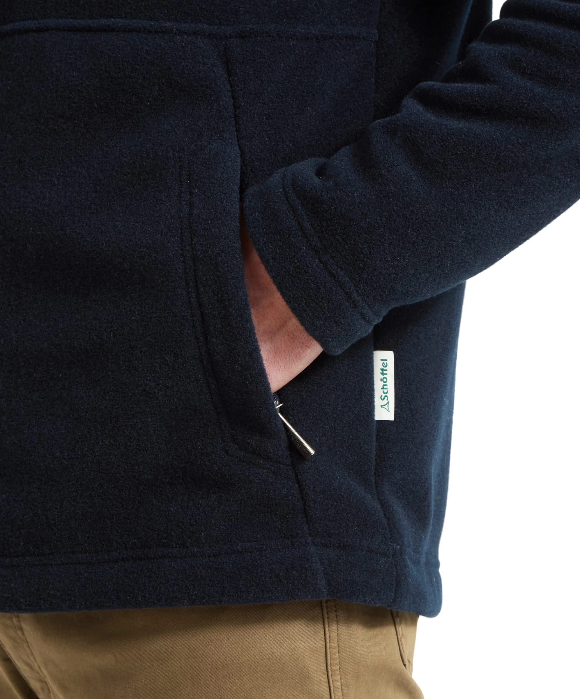 Cottesmore Fleece Jacket - Navy - Image 7