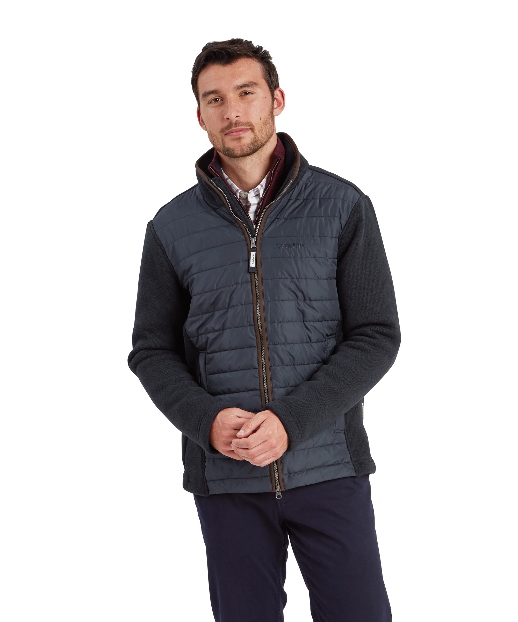 Cottesmore Hybrid Jacket - Petrol Blue - Image 3