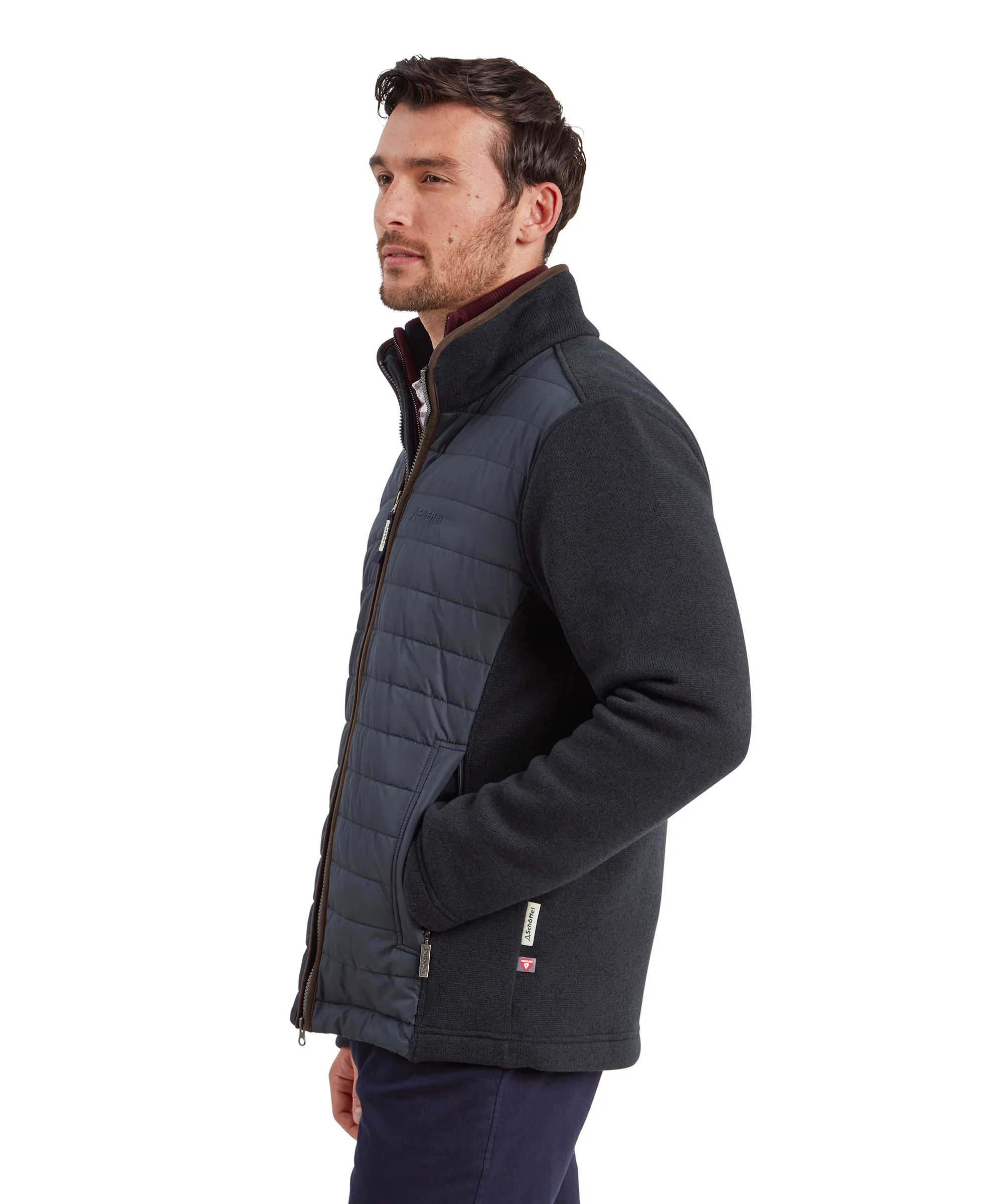 Cottesmore Hybrid Jacket - Petrol Blue - Image 5