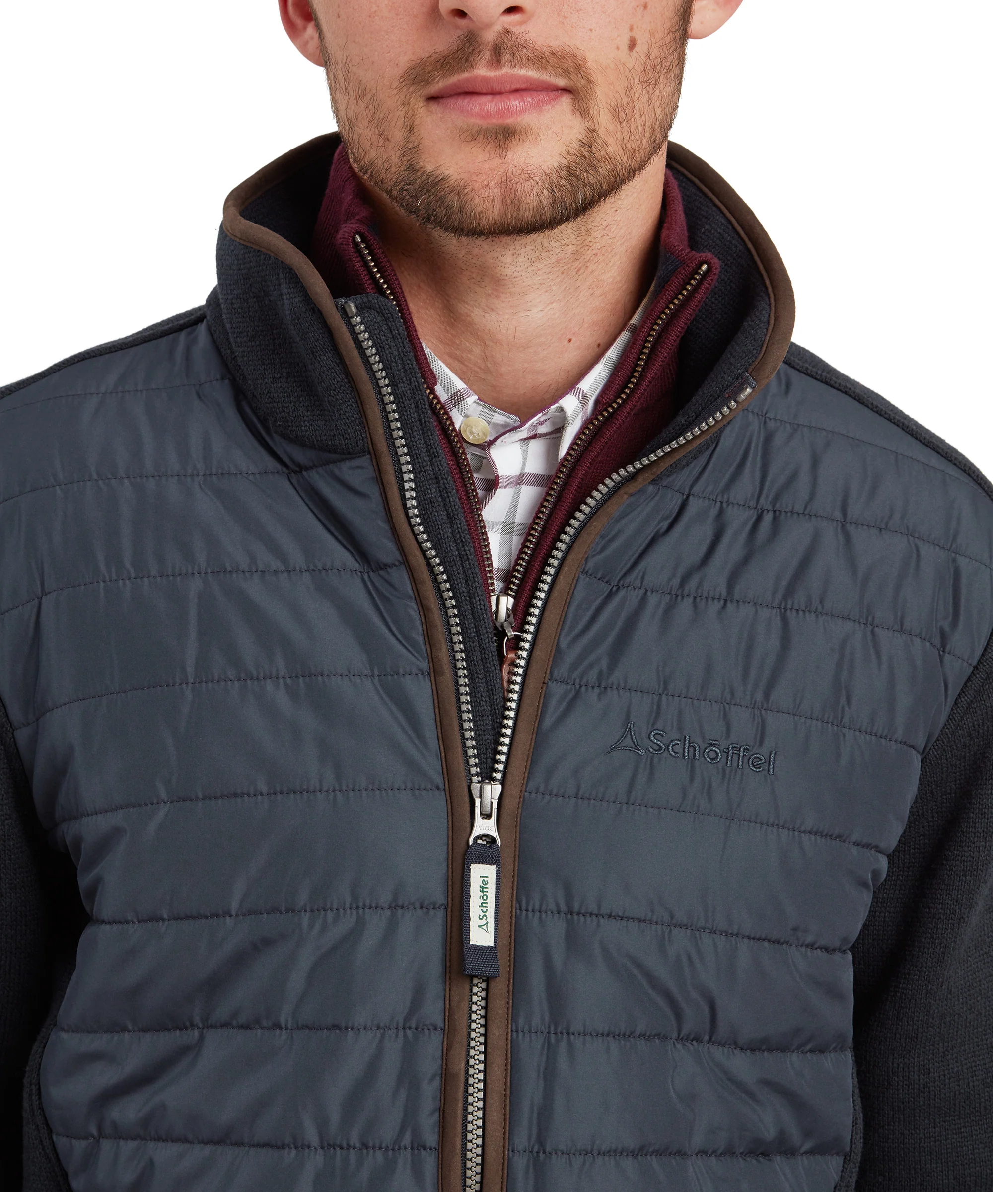 Cottesmore Hybrid Jacket - Petrol Blue - Image 7