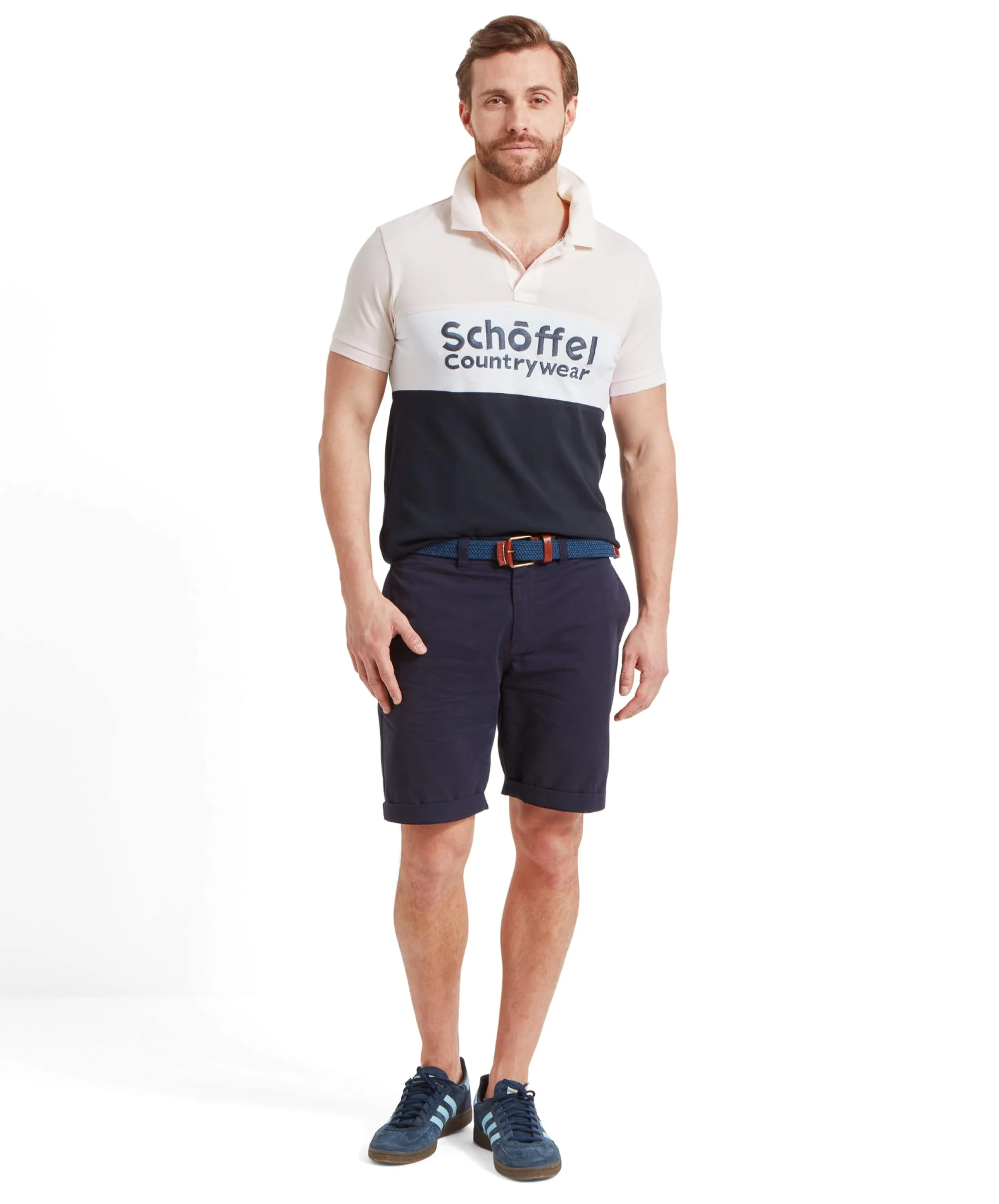 Exeter Heritage Polo Shirt - Pale Pink - Image 3