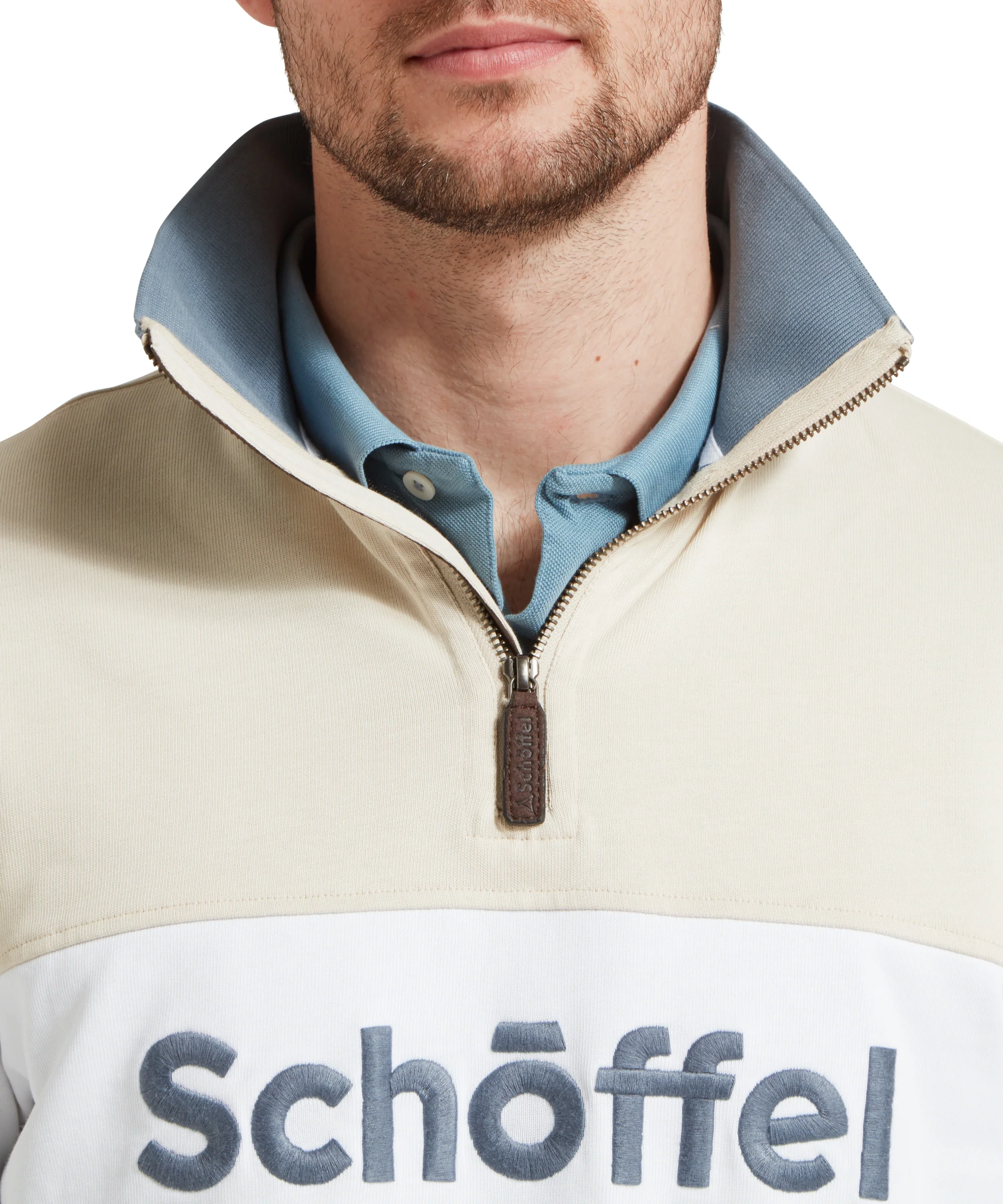 Exeter Heritage Quarter Zip - Stone - Image 11
