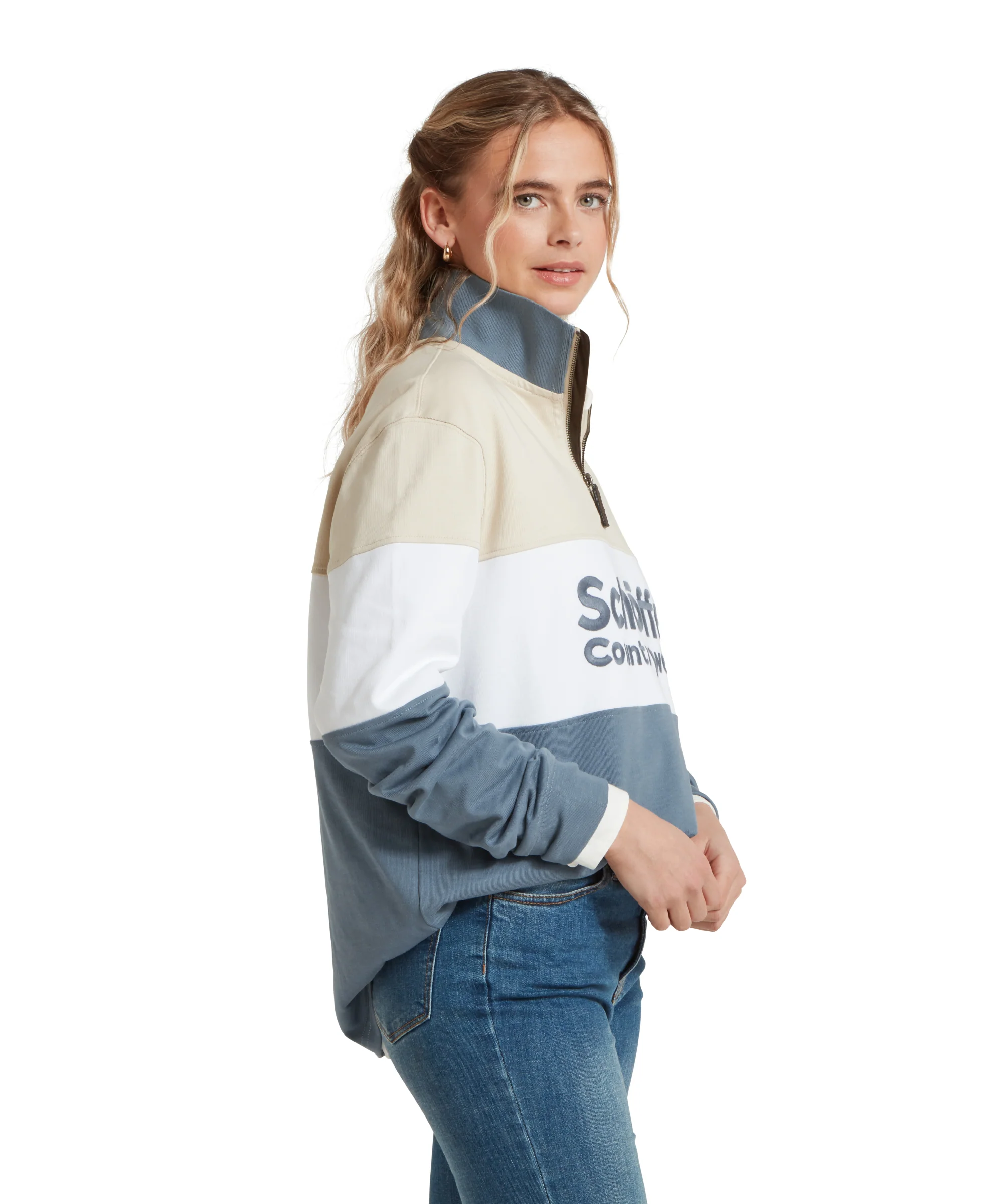 Exeter Heritage Quarter Zip - Stone - Image 8