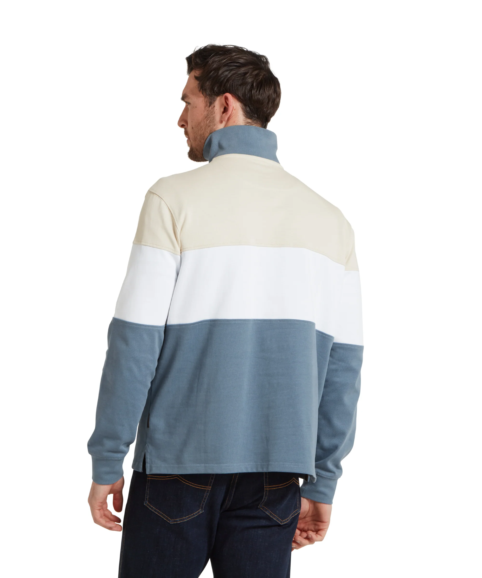 Exeter Heritage Quarter Zip - Stone - Image 9