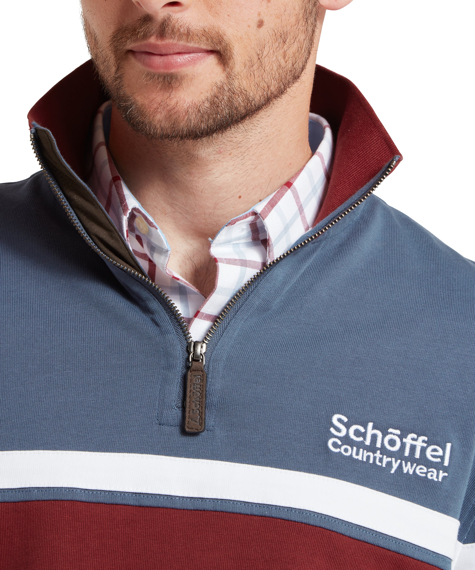 Exmouth Heritage Quarter Zip - Oxford Navy - Image 7
