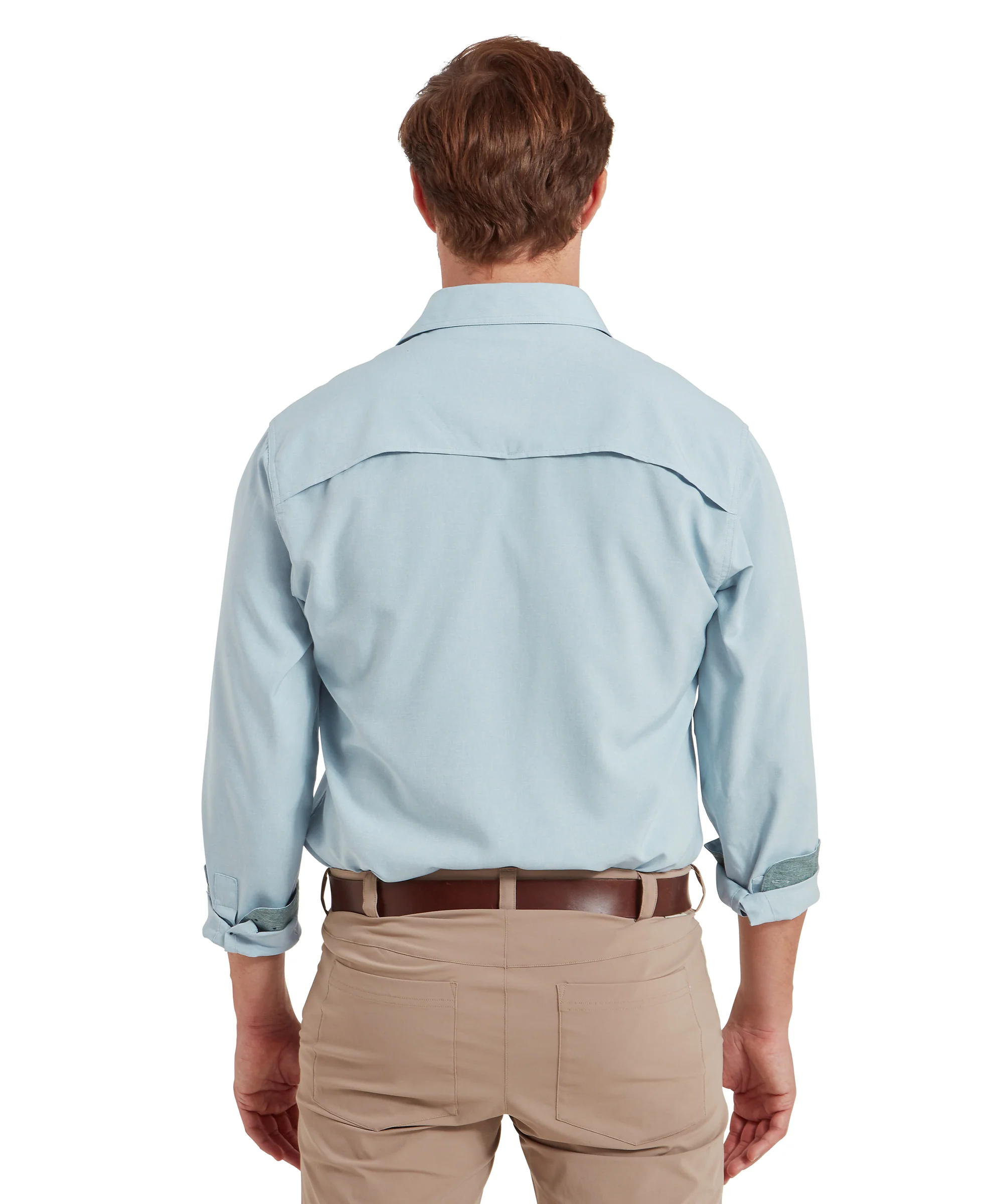 Findhorn Technical Fishing Shirt - Ice Grey - Image 4