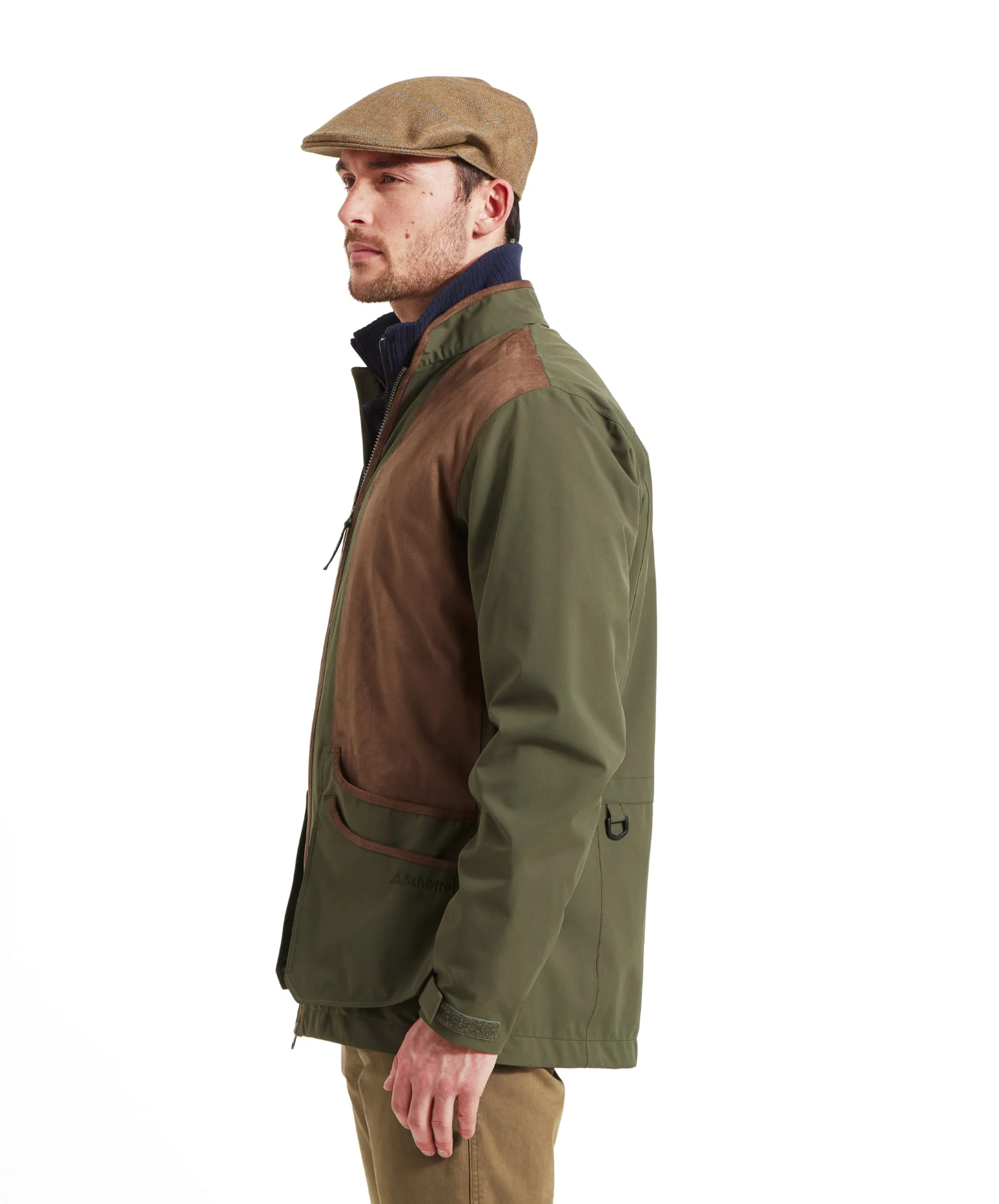 Grimsthorpe Clay Shooting Jacket - Forest - Image 4