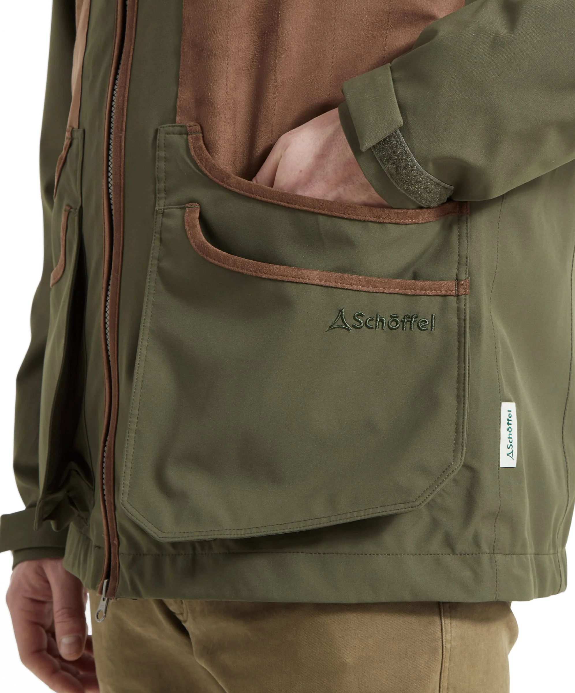 Grimsthorpe Clay Shooting Jacket - Forest - Image 7