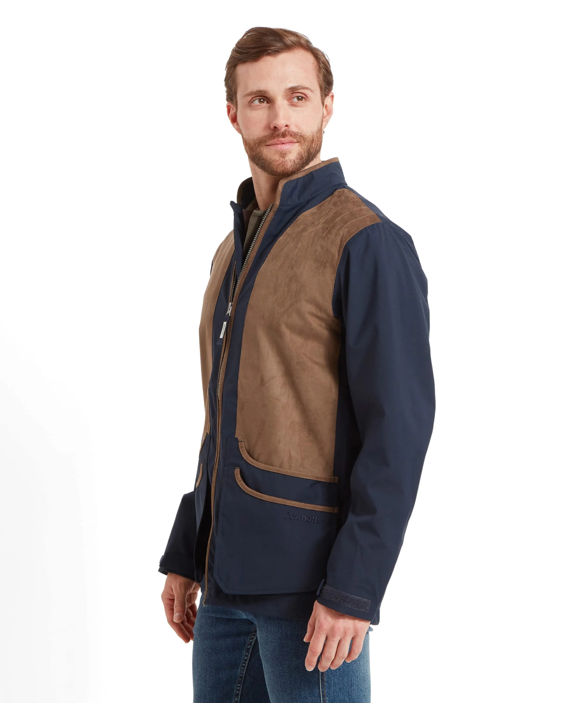 Grimsthorpe Clay Shooting Jacket - True Navy - Image 4