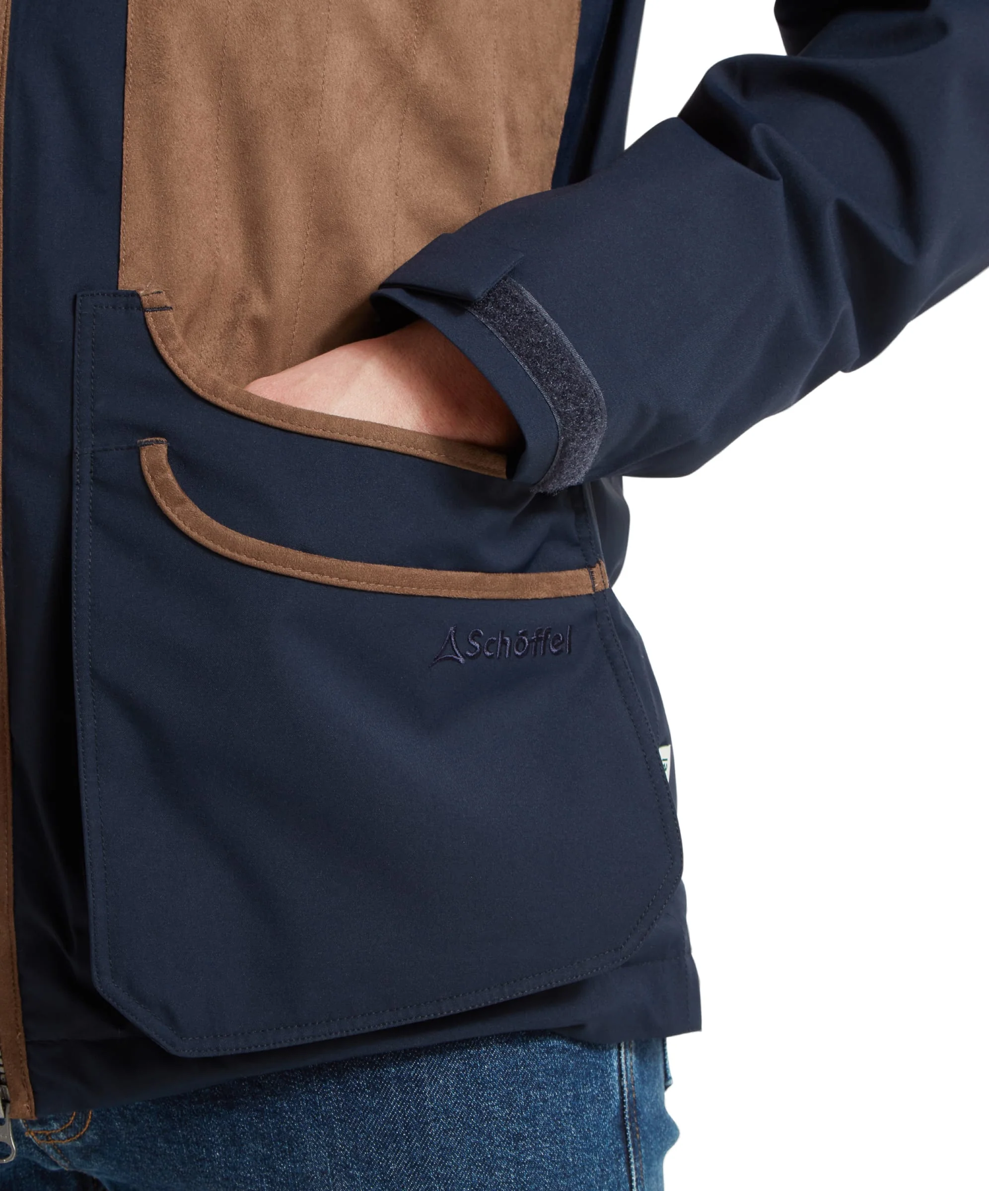 Grimsthorpe Clay Shooting Jacket - True Navy - Image 7