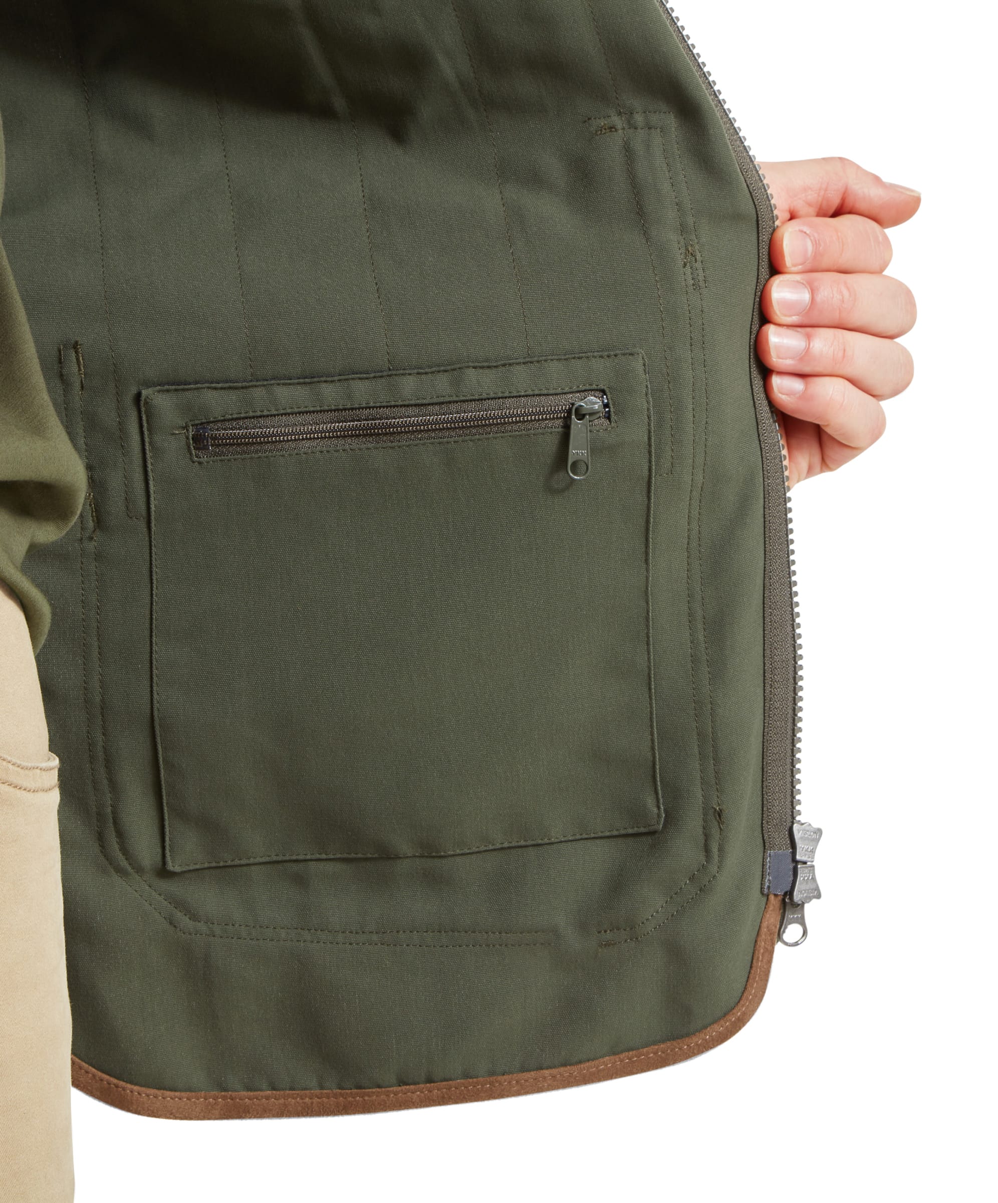 Grimsthorpe Clay Shooting Vest - Forest - Image 8