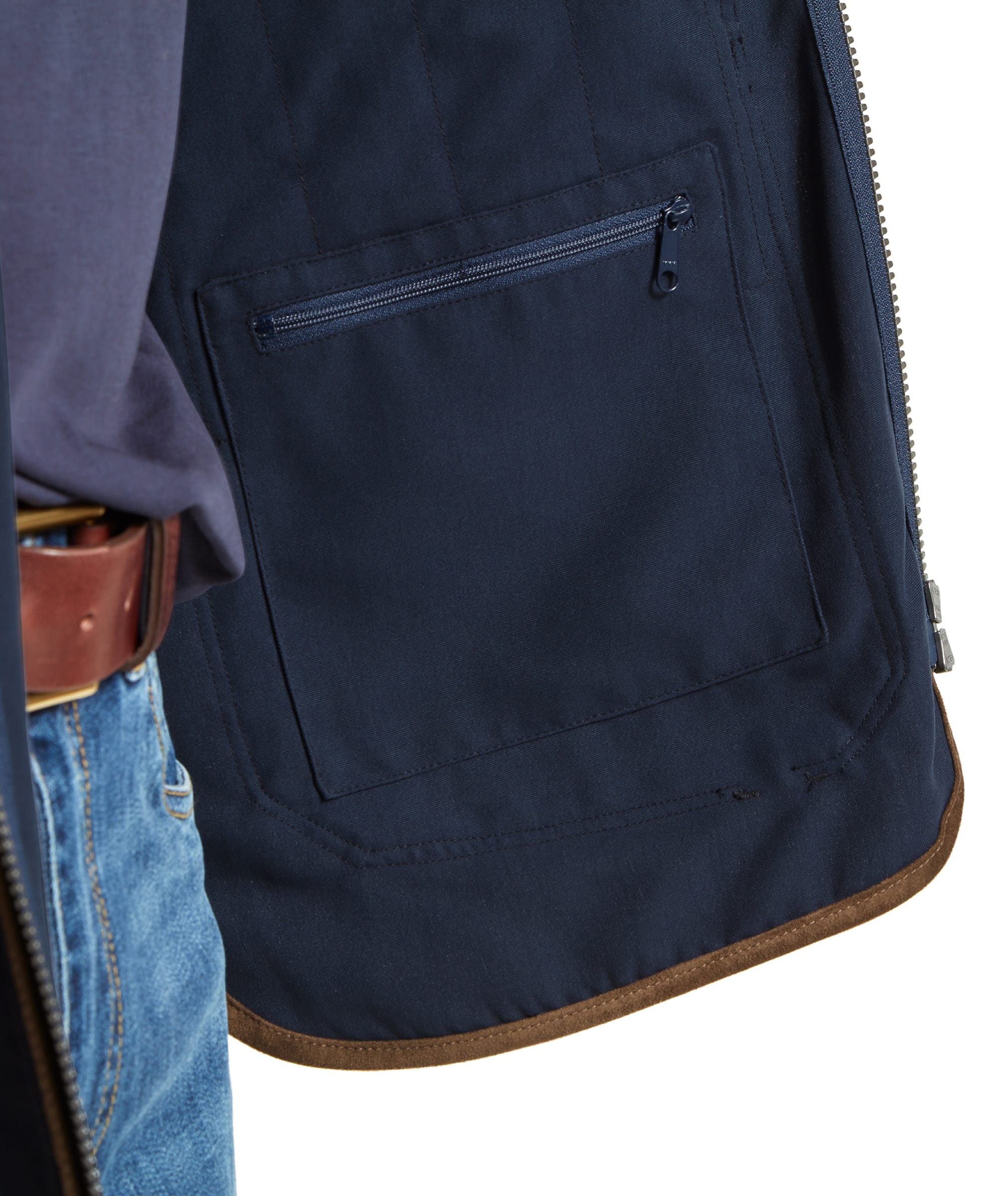 Grimsthorpe Clay Shooting Vest - True Navy - Image 7