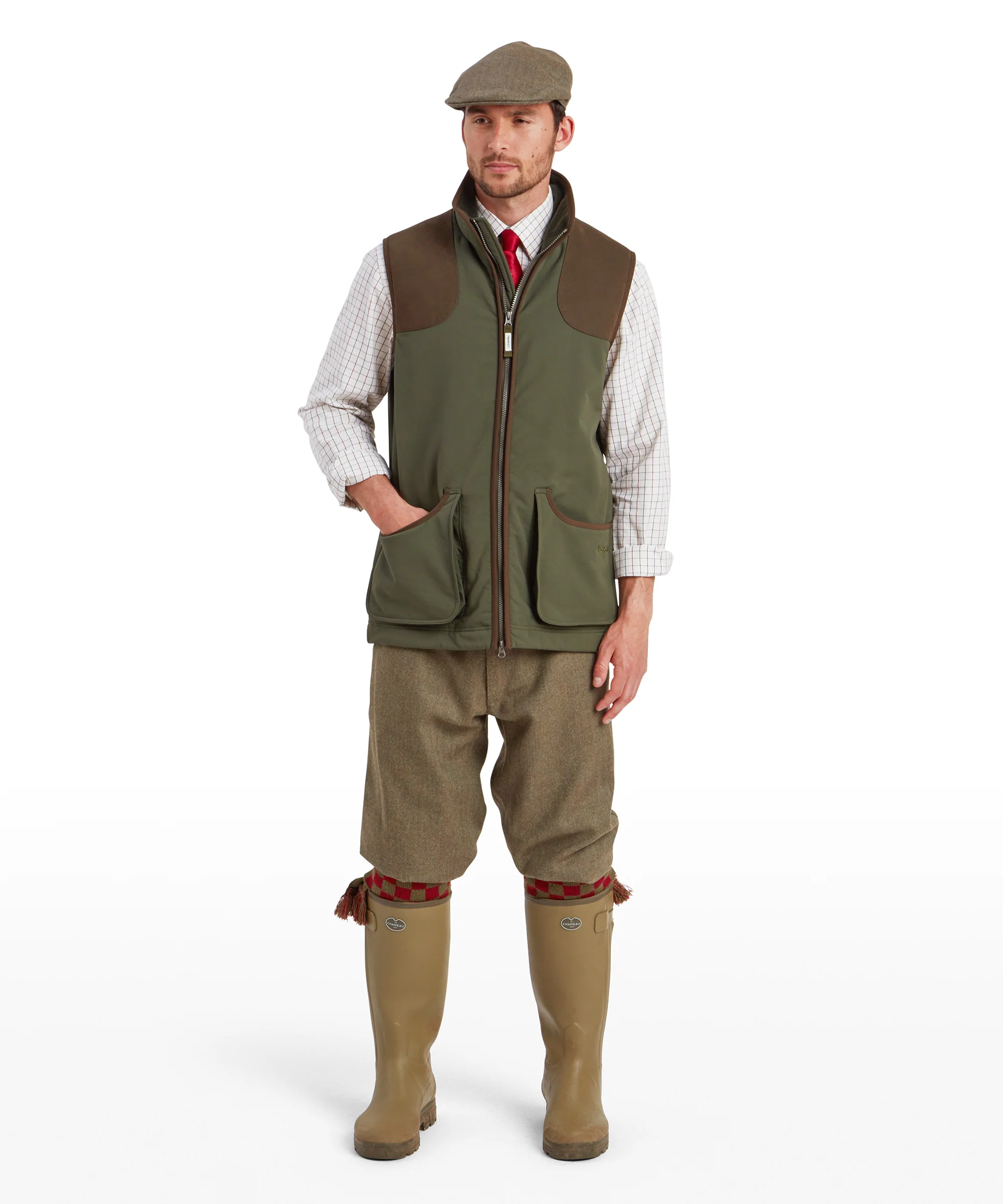 Gunby Gilet - Forest - Image 3