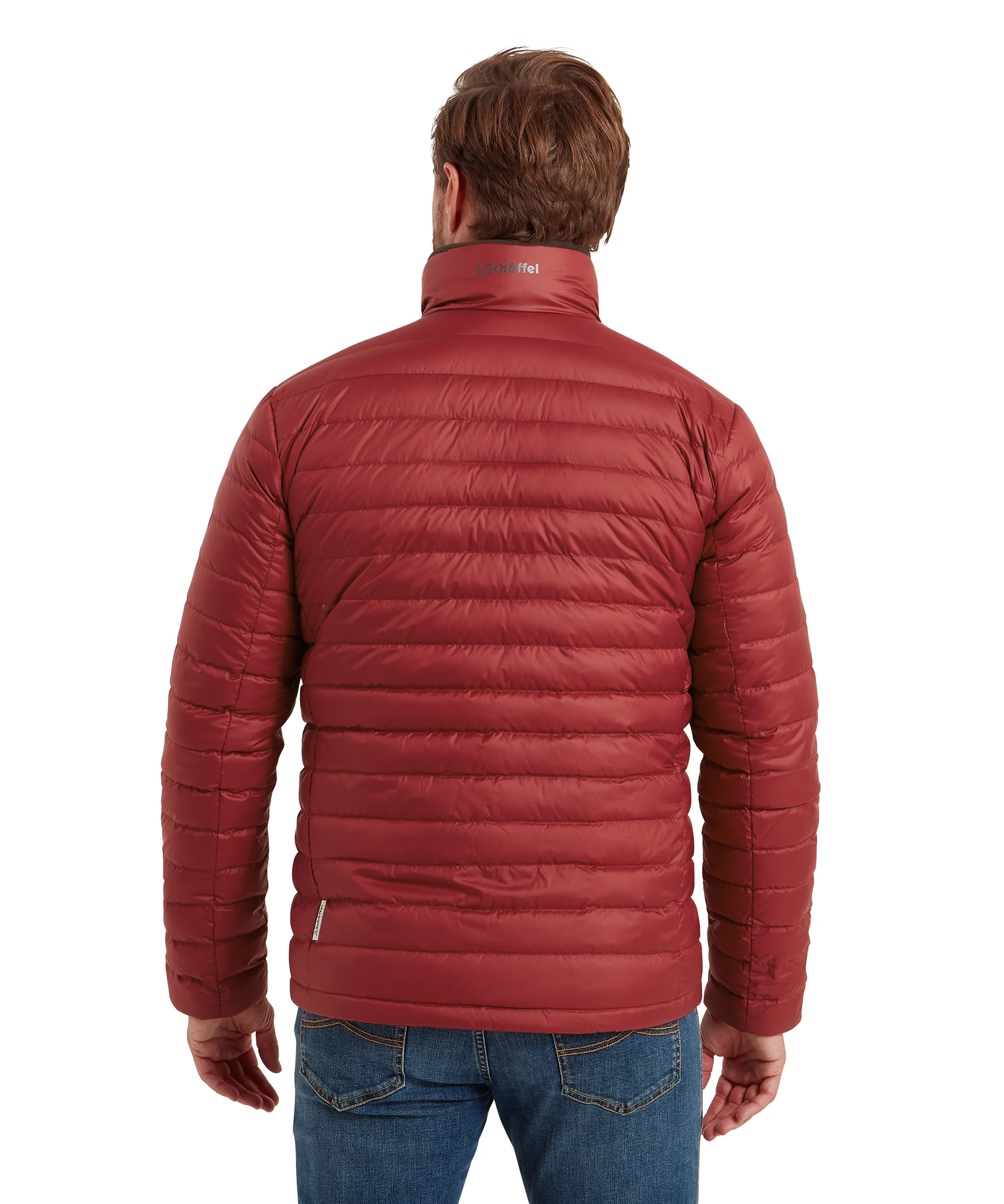 Hallaton Down Jacket - Chilli - Image 4