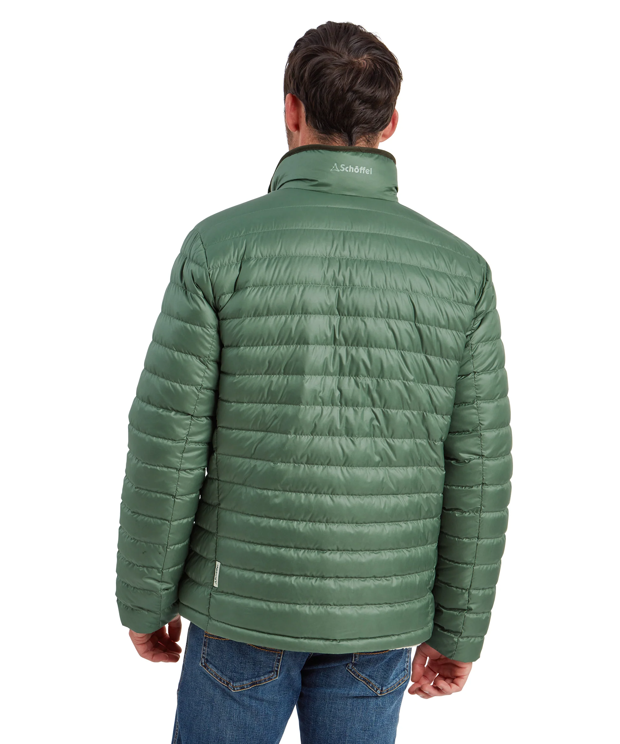 Hallaton Down Jacket - Pine Green - Image 4