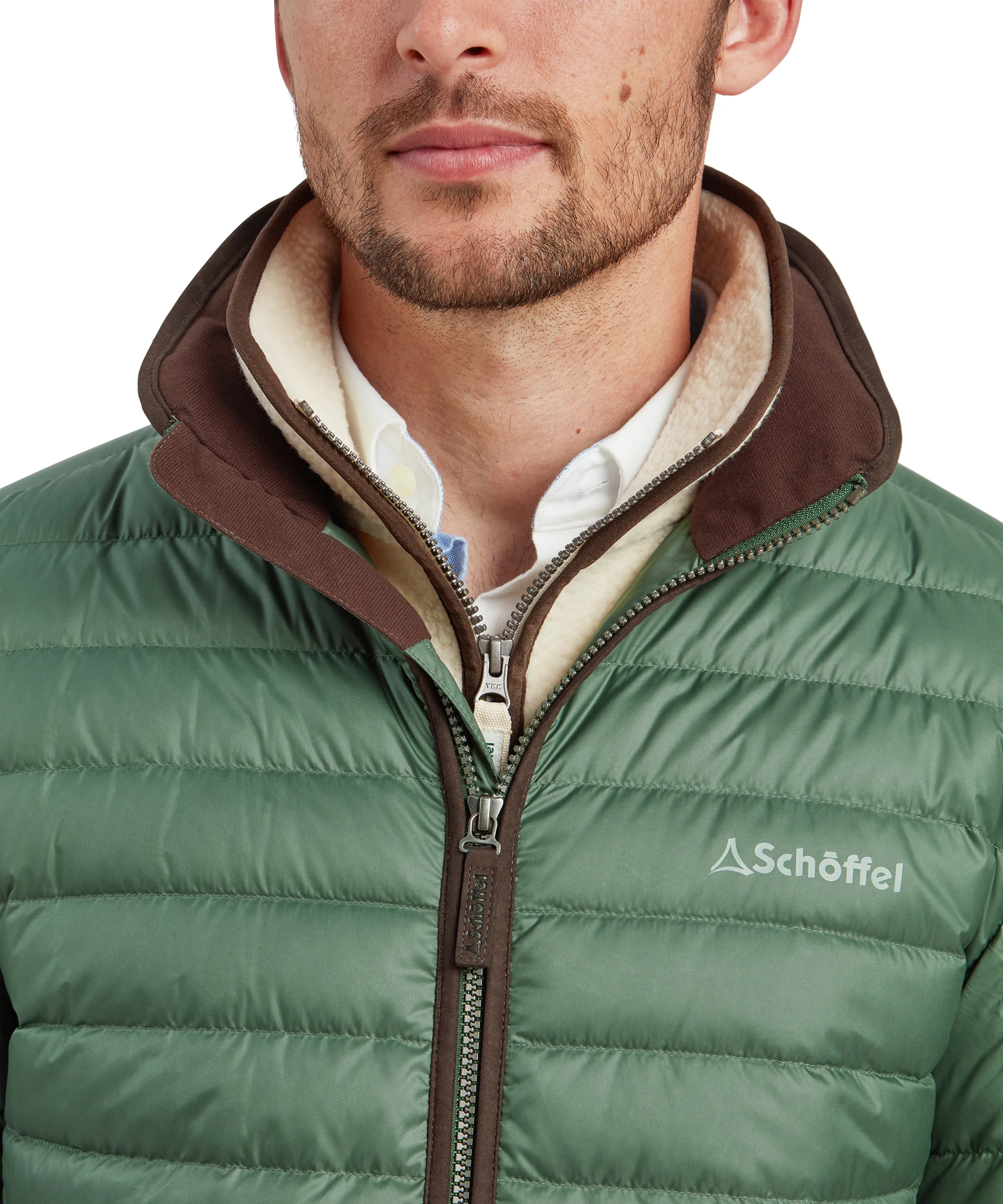 Hallaton Down Jacket - Pine Green - Image 6