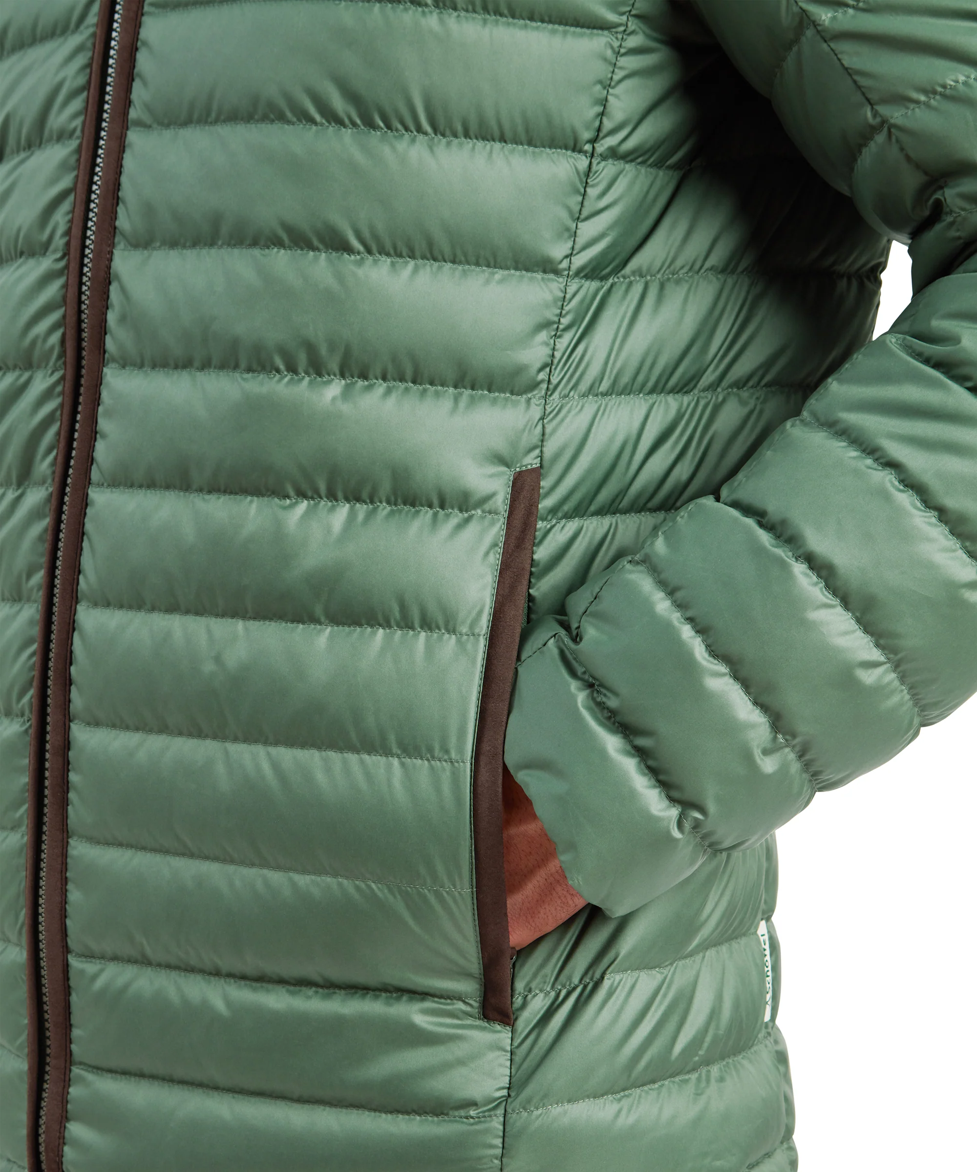 Hallaton Down Jacket - Pine Green - Image 7